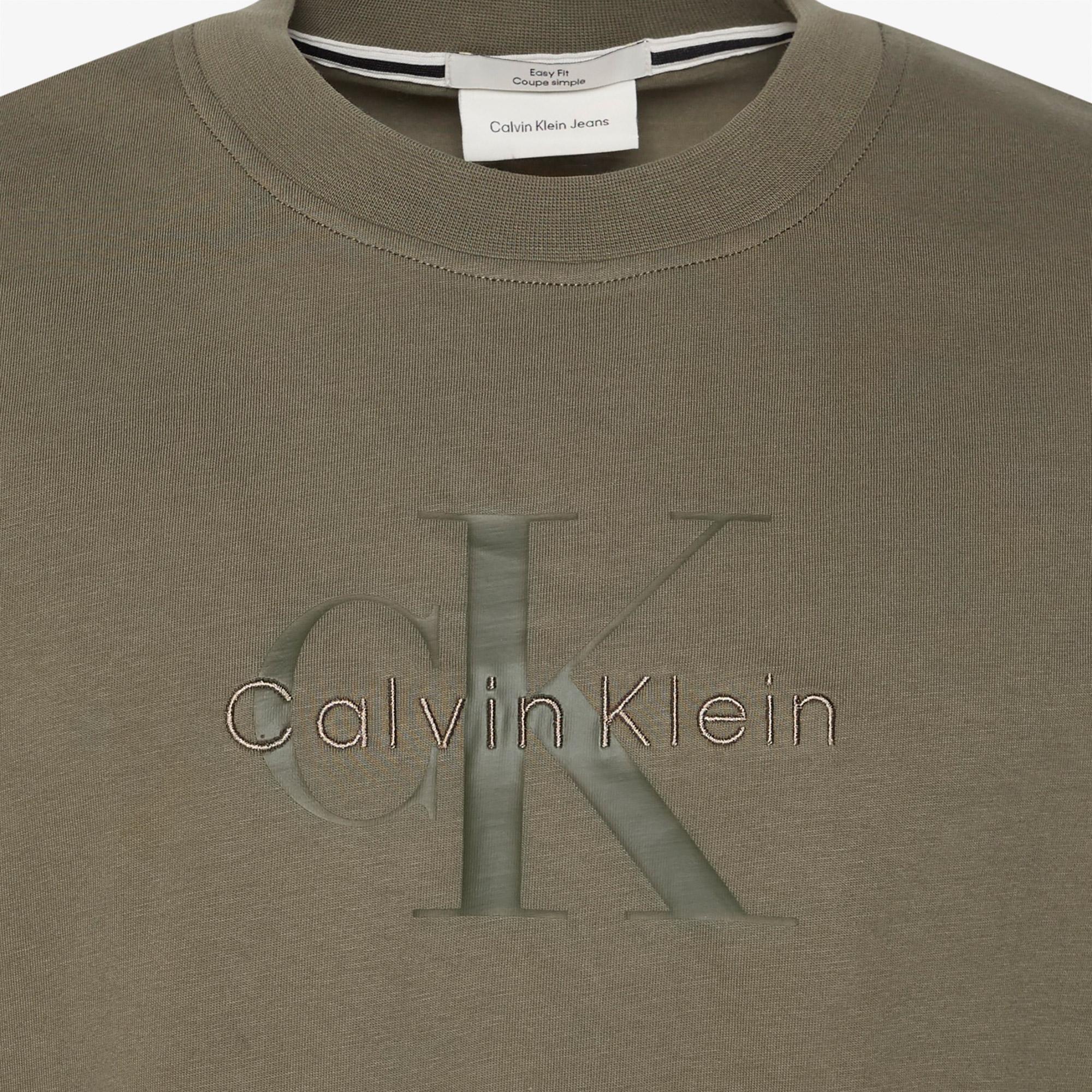 Calvin Klein Hero Monologo 20S Erkek Bej T-Shirt