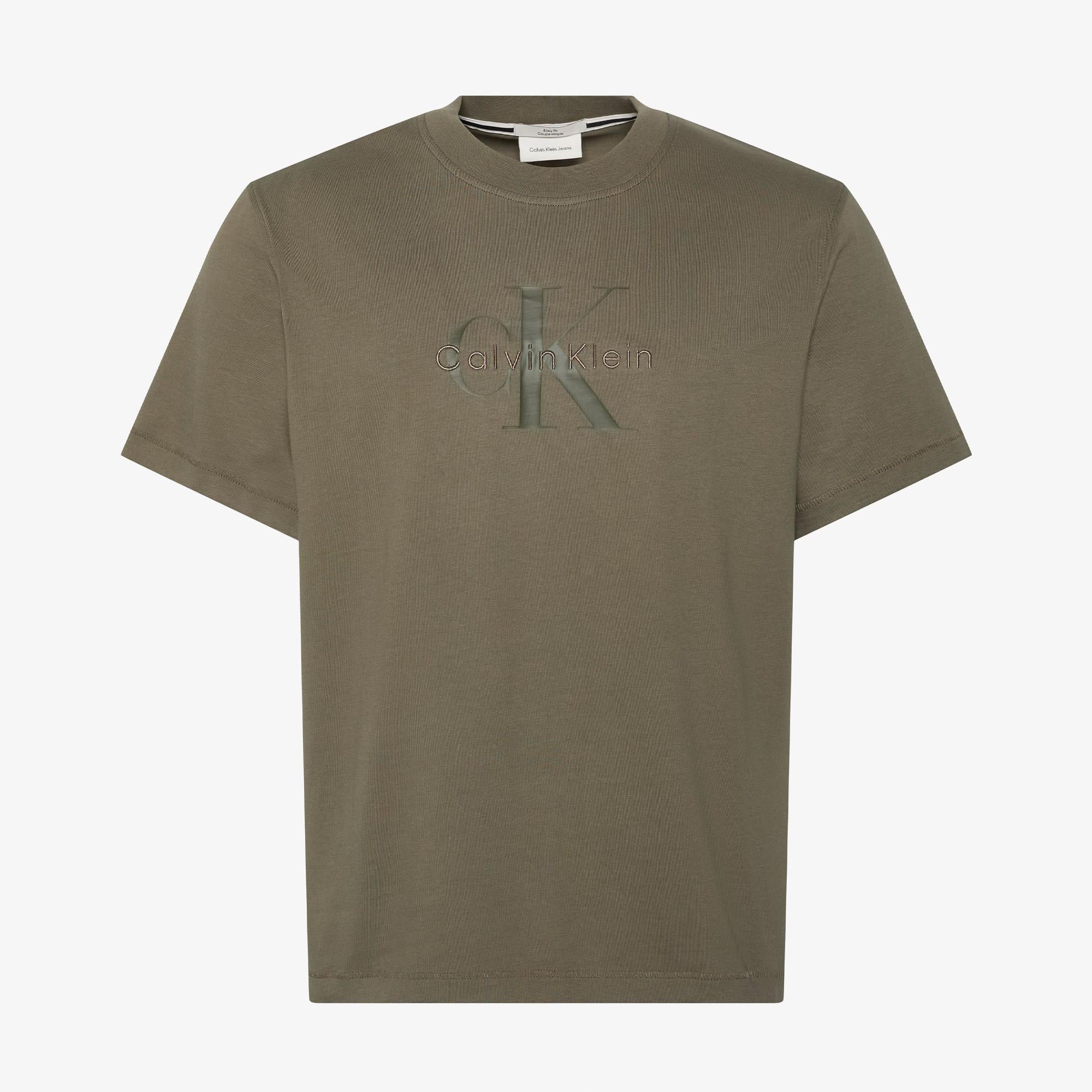 Calvin Klein Hero Monologo 20S Erkek Bej T-Shirt