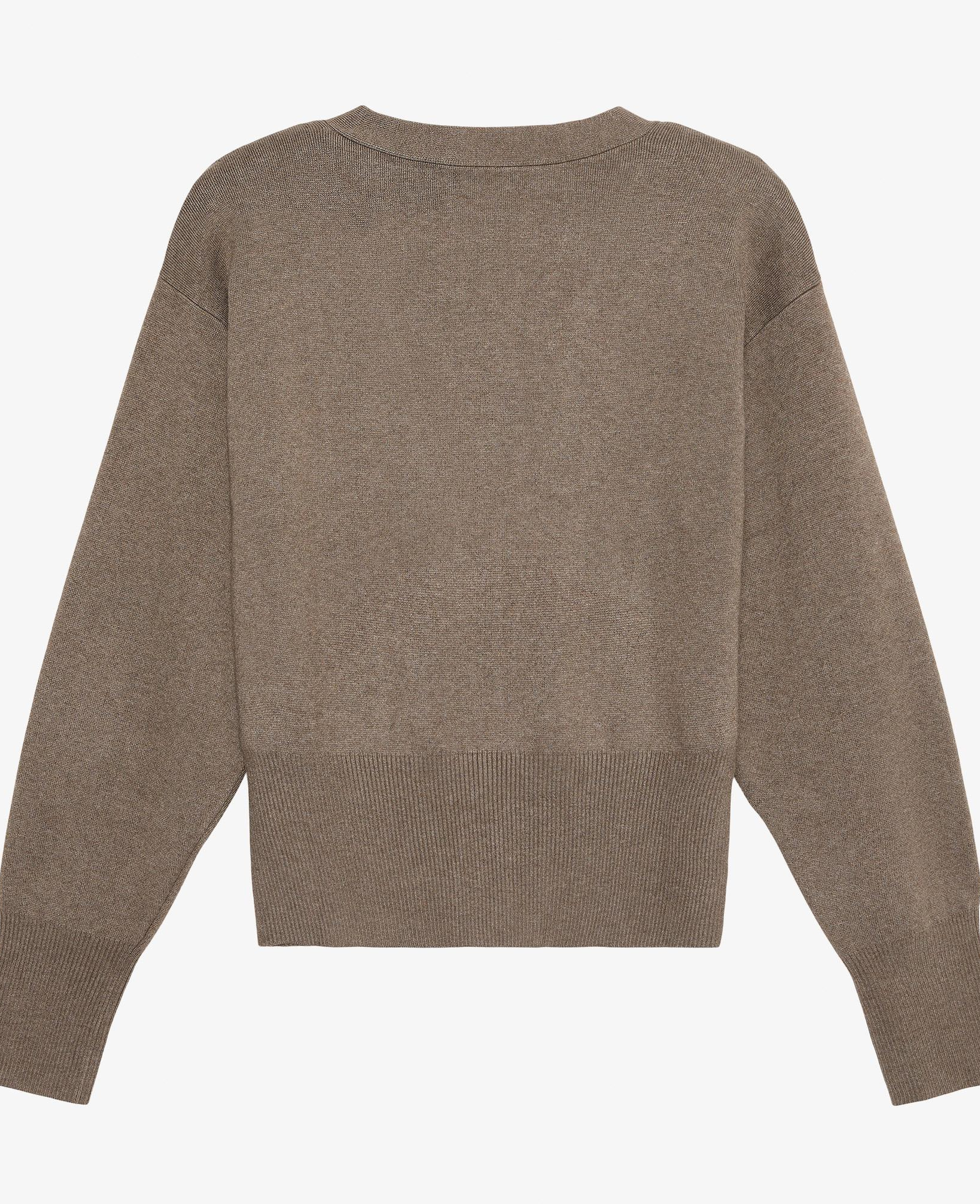 Calvin Klein Tech Knit Cardigan Kadın Bej Triko