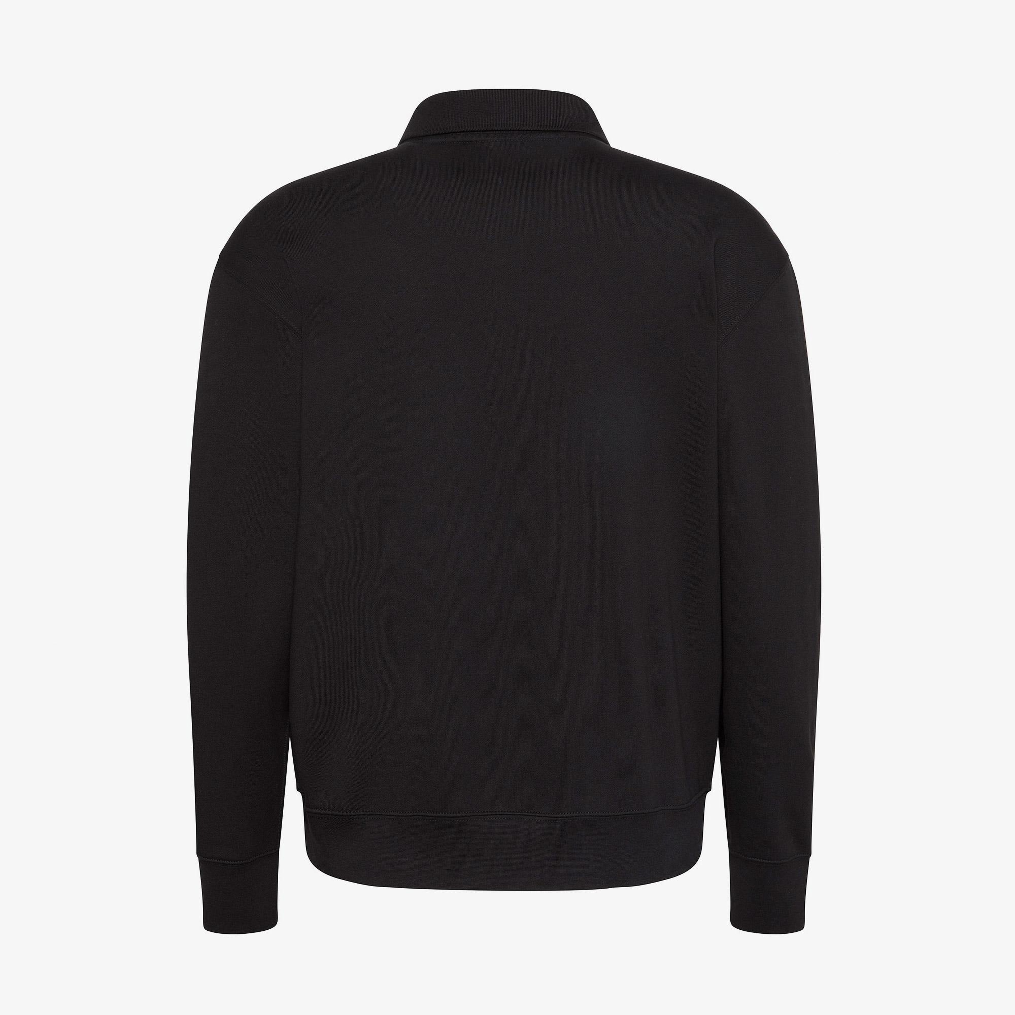 Calvin Klein Terry Graphic Erkek Siyah Sweatshirt