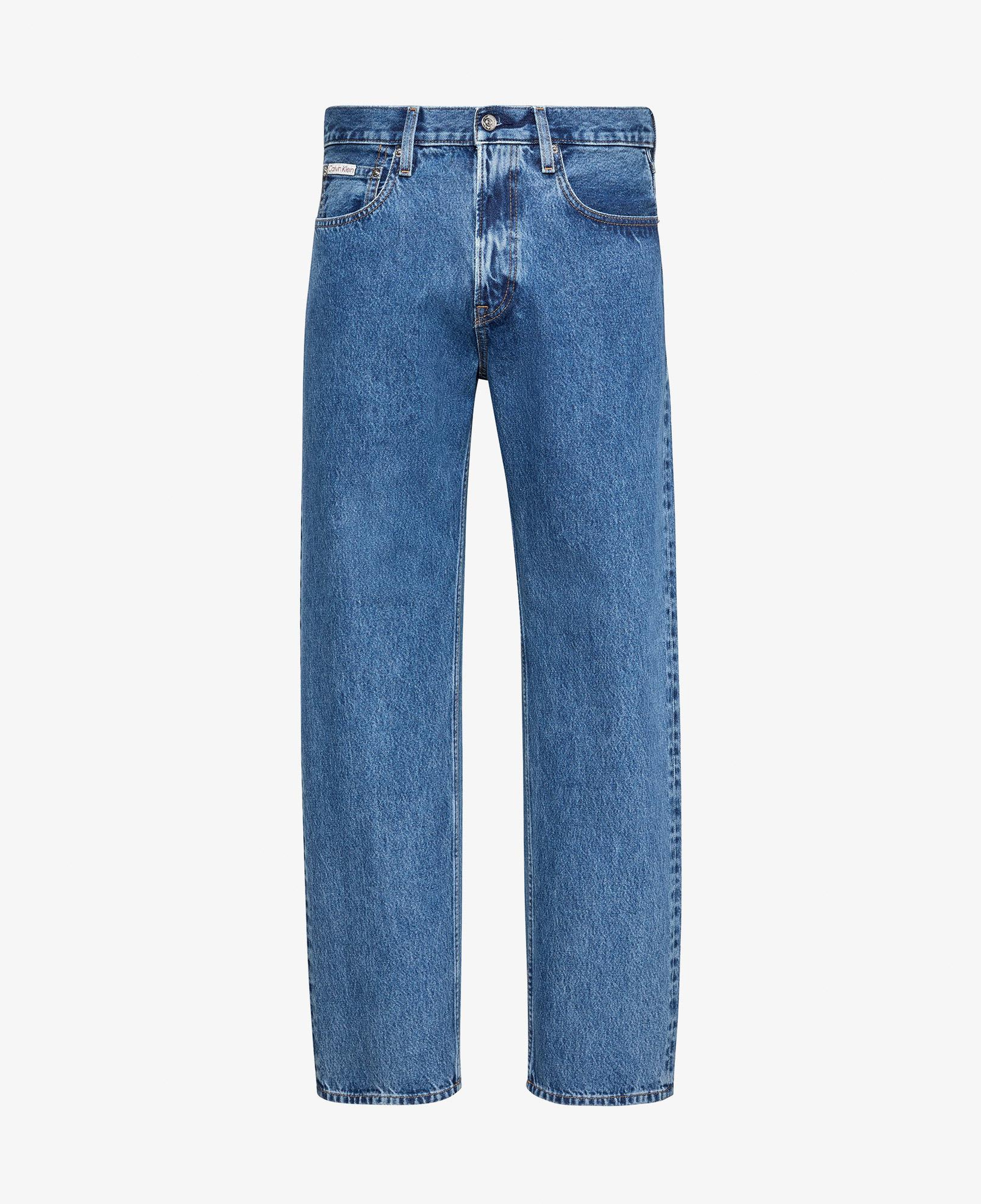 Calvin Klein 90S Straight Vapor Erkek Mavi Jean