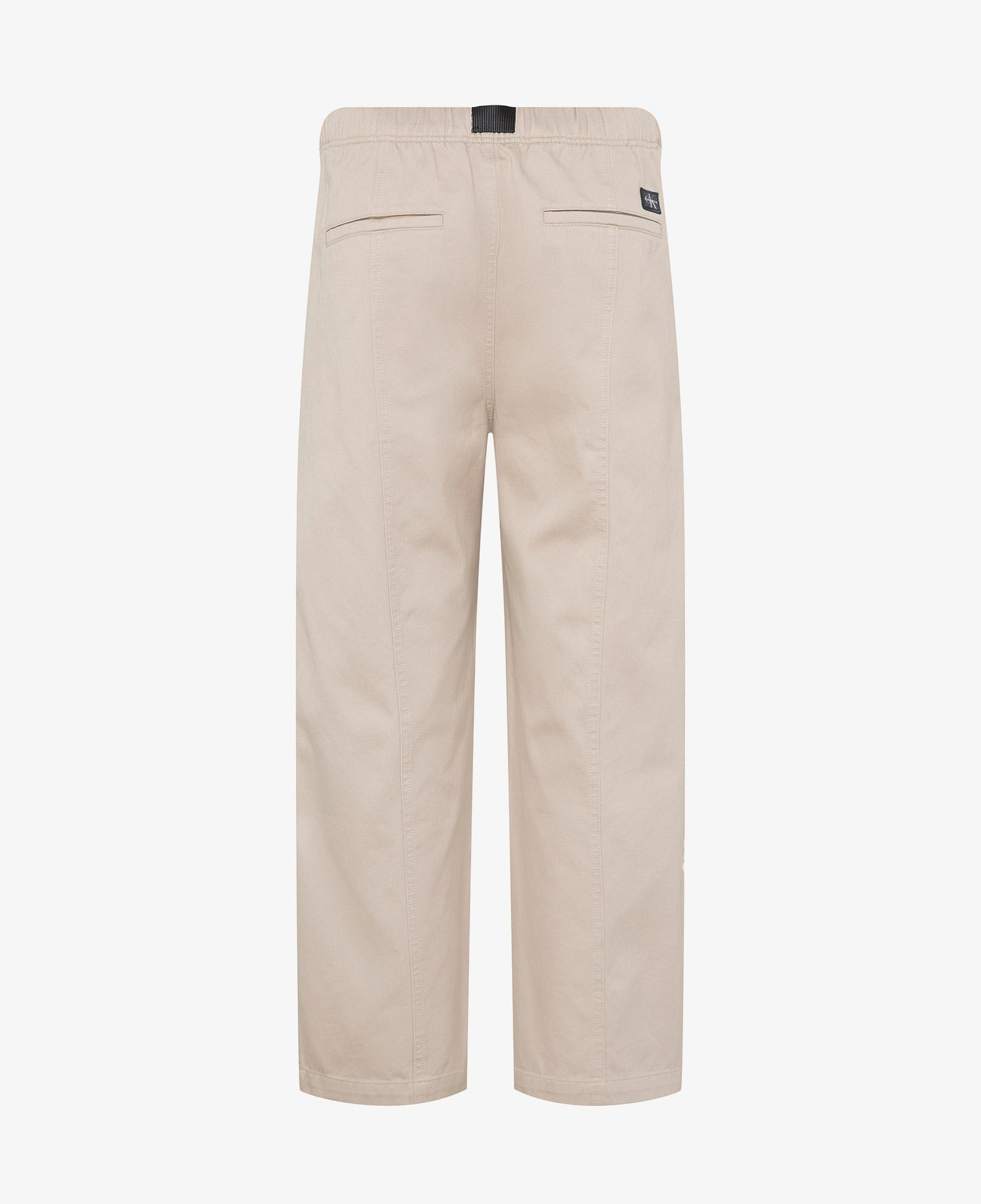 Calvin Klein Baggy Heavy Cotton Twill Erkek Kahverengi Pantolon