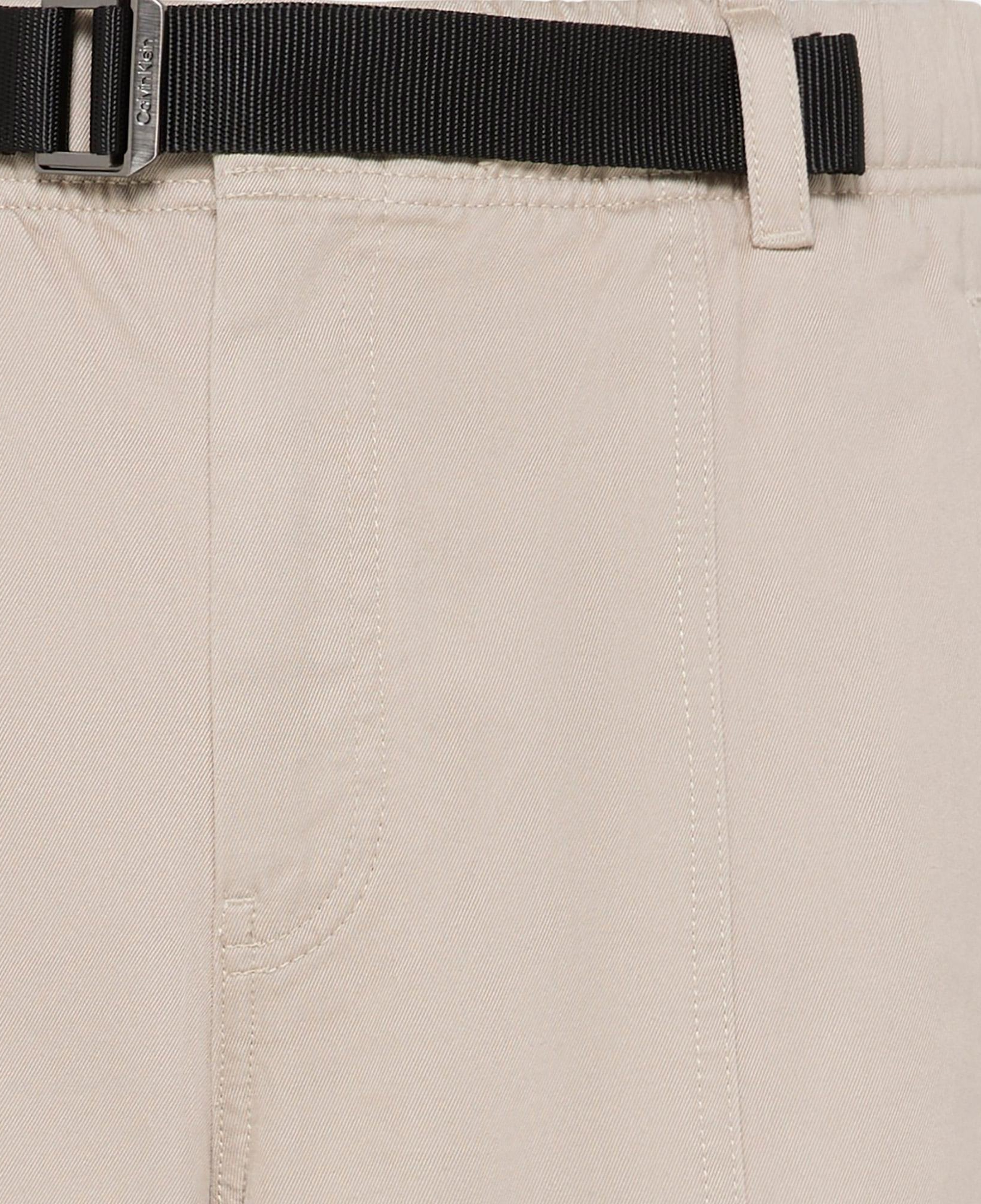 Calvin Klein Baggy Heavy Cotton Twill Erkek Kahverengi Pantolon
