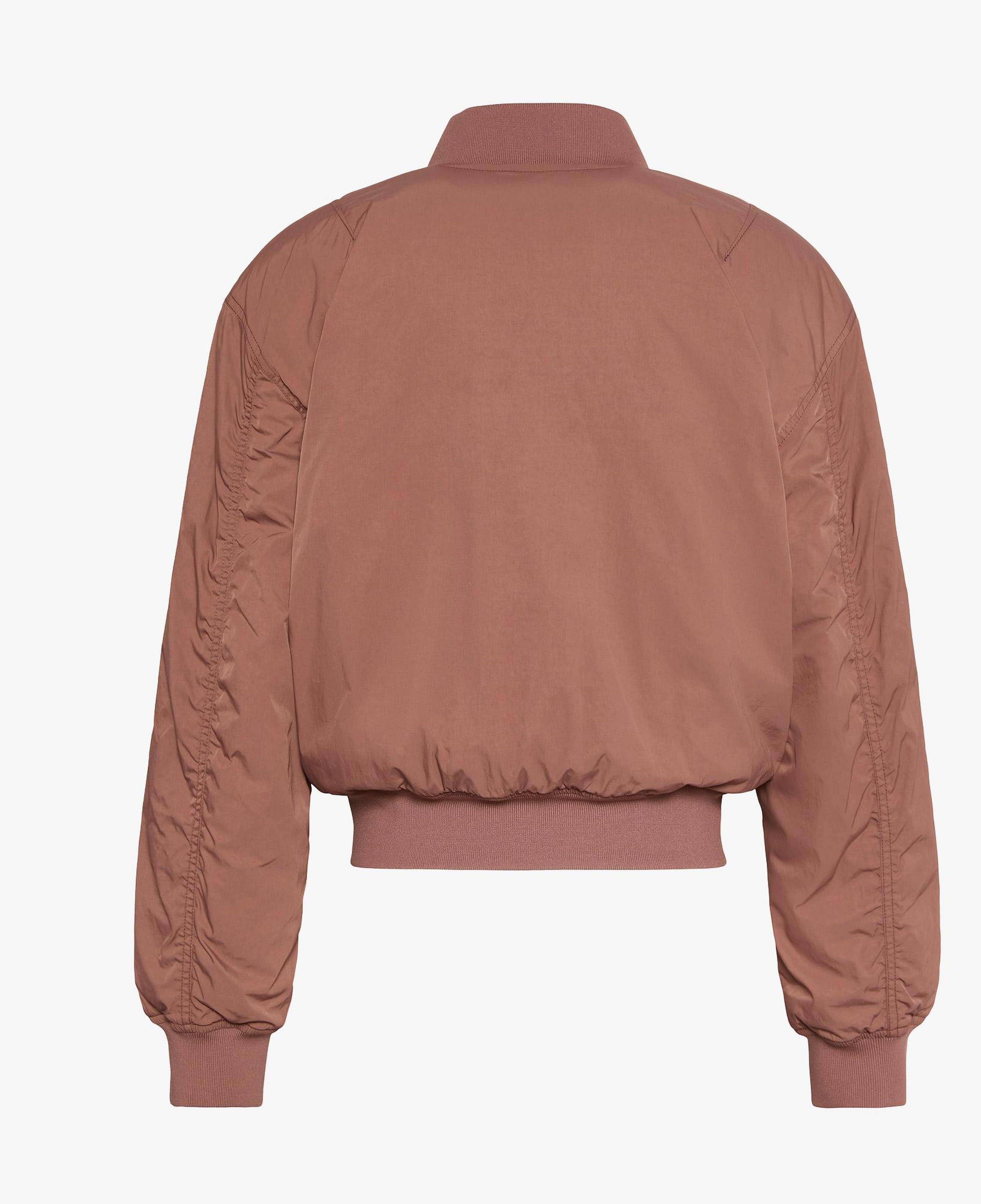 Calvin Klein Essential Nylon Bomber Kadın Kahverengi Ceket
