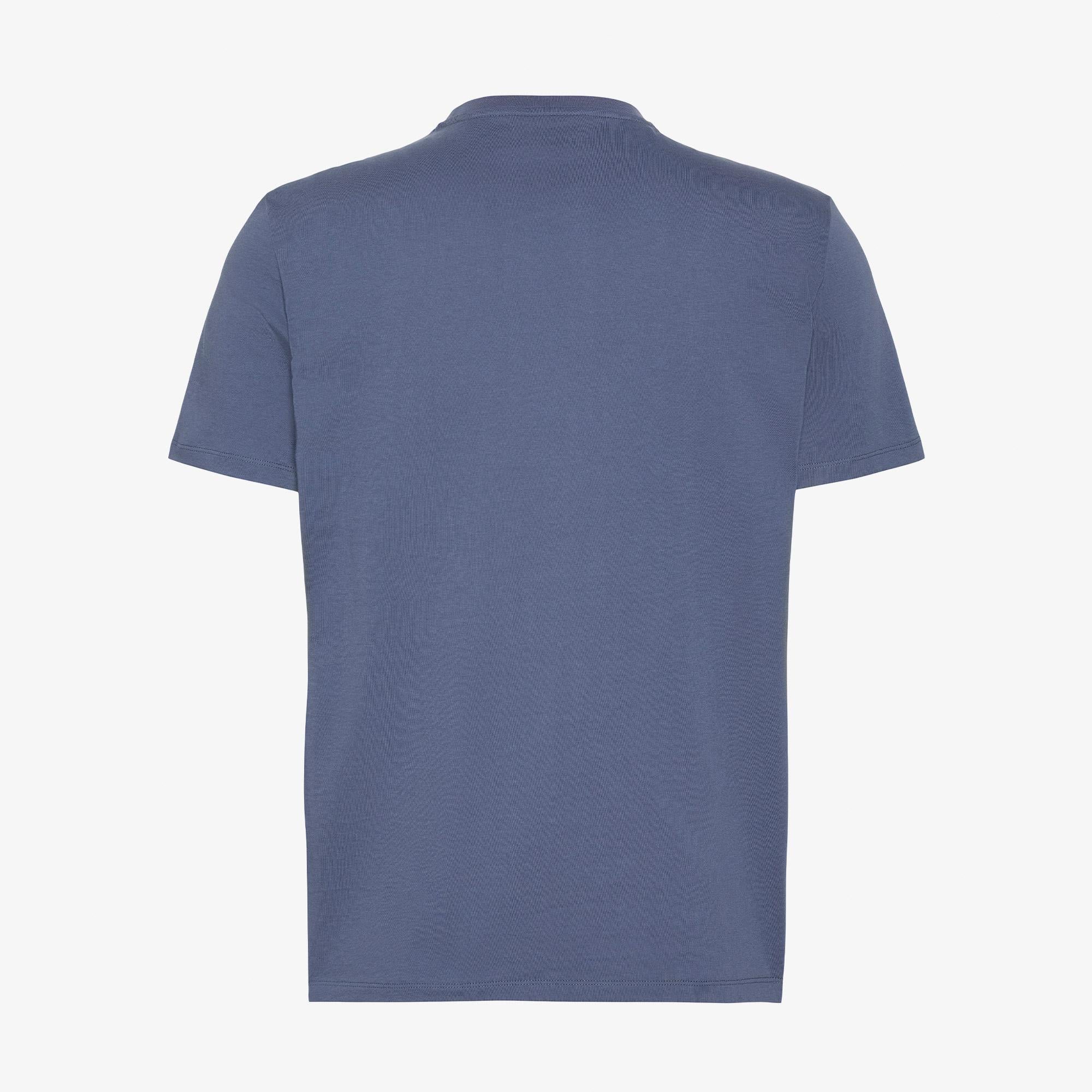 Calvin Klein Badge 30S Classic Erkek Mavi T-Shirt