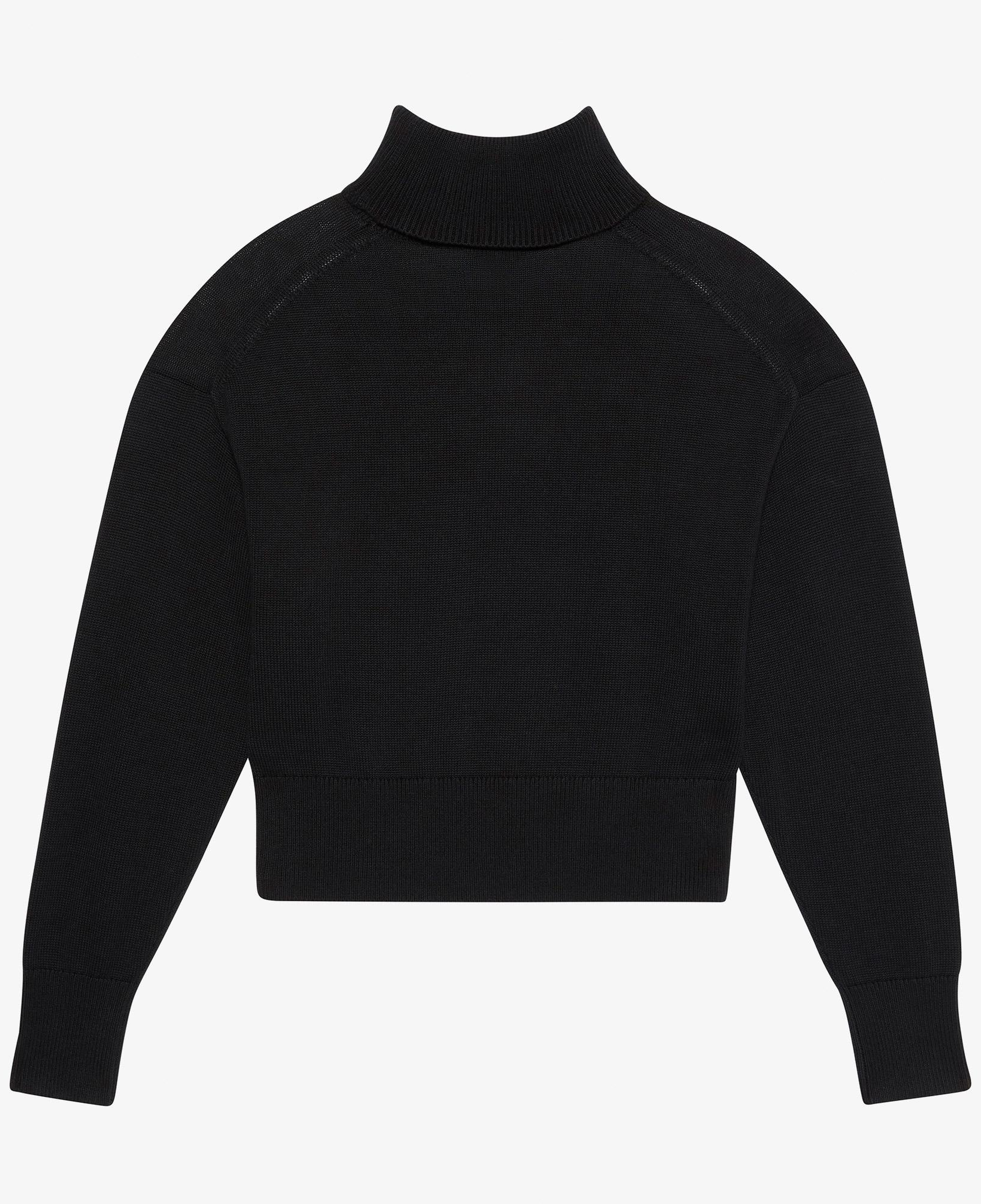 Calvin Klein Logo Pullover Kadın Siyah Triko