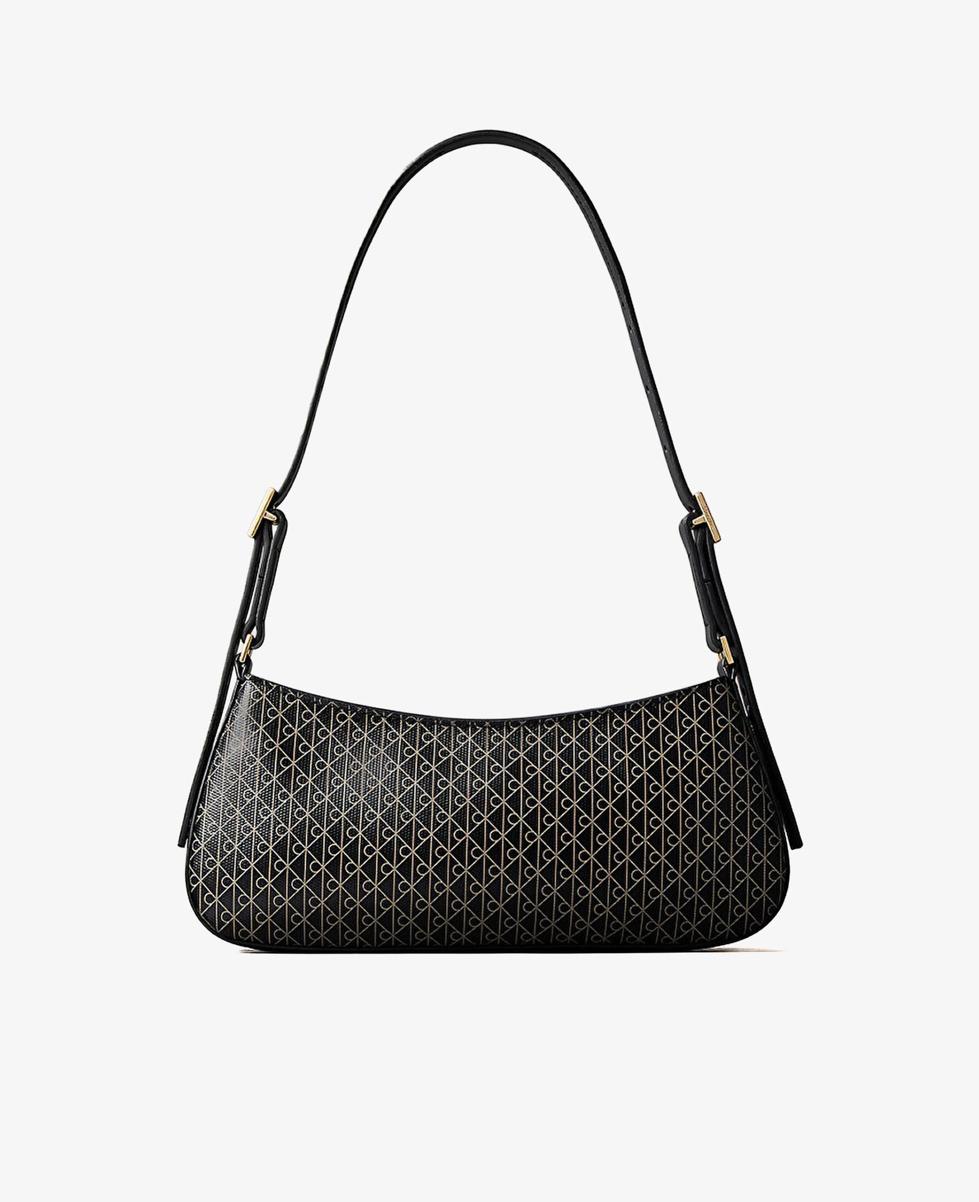 Calvin Klein Emblem Small Kadın Siyah Omuz Çantası