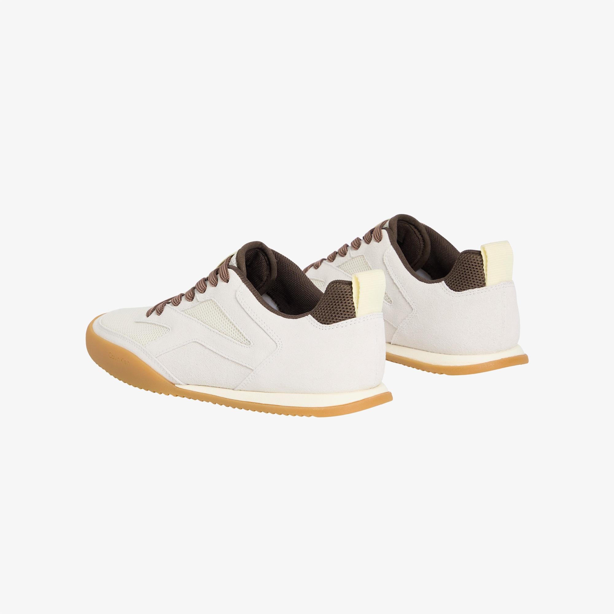 Calvin Klein Low Pro Runner Mesh Kadın Sarı Sneaker