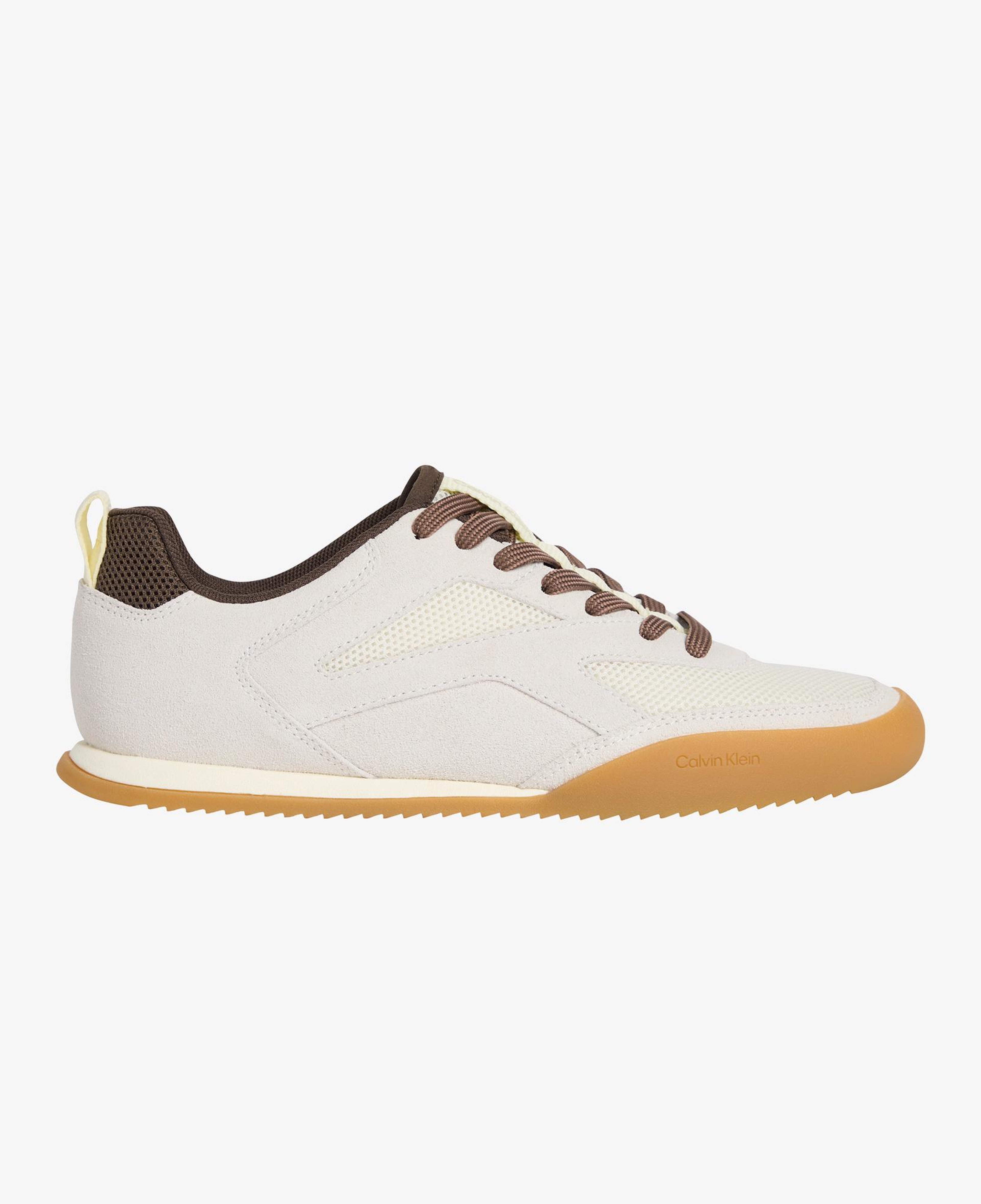 Calvin Klein Low Pro Runner Mesh Kadın Sarı Sneaker