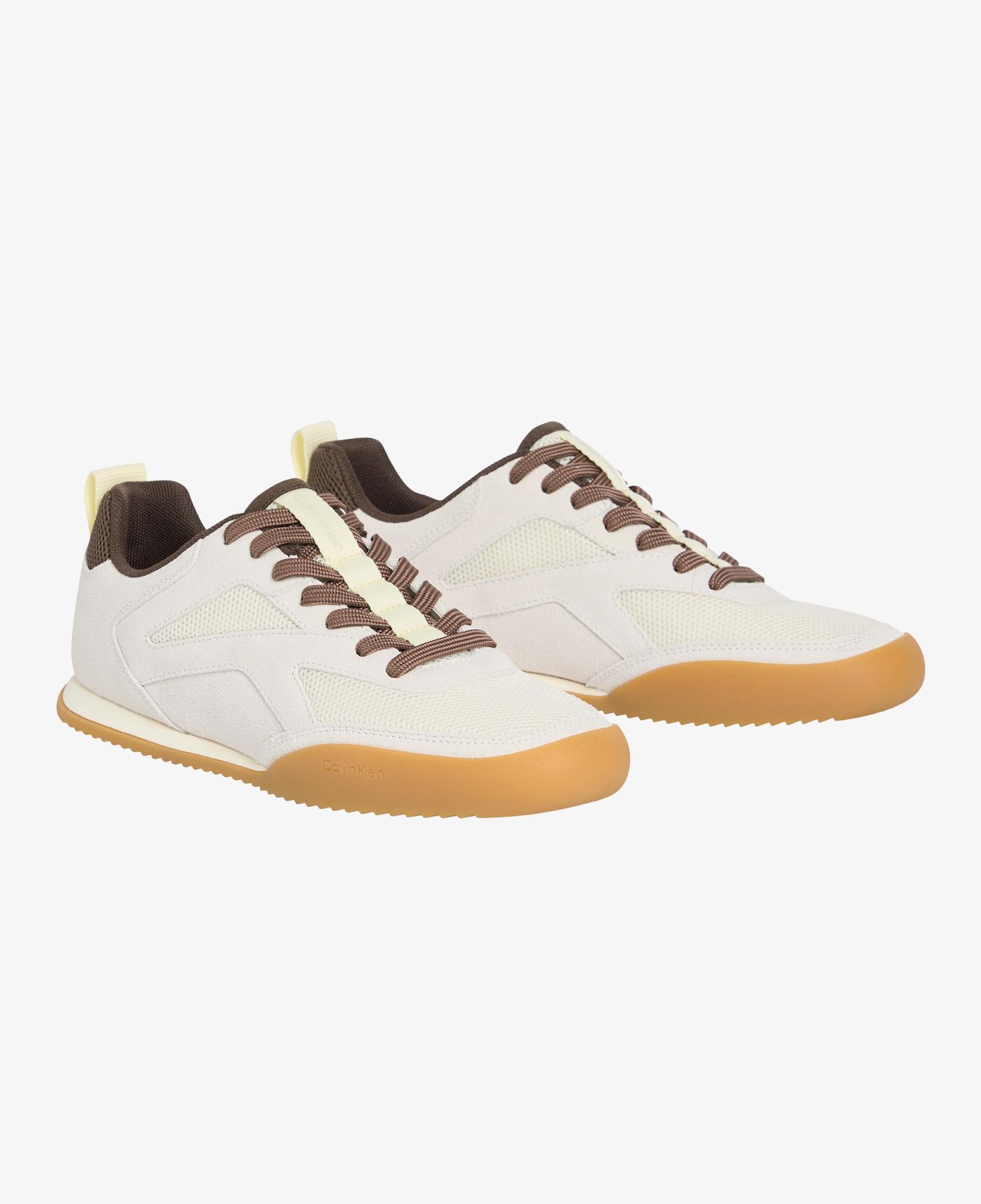 Calvin Klein Low Pro Runner Mesh Kadın Sarı Sneaker