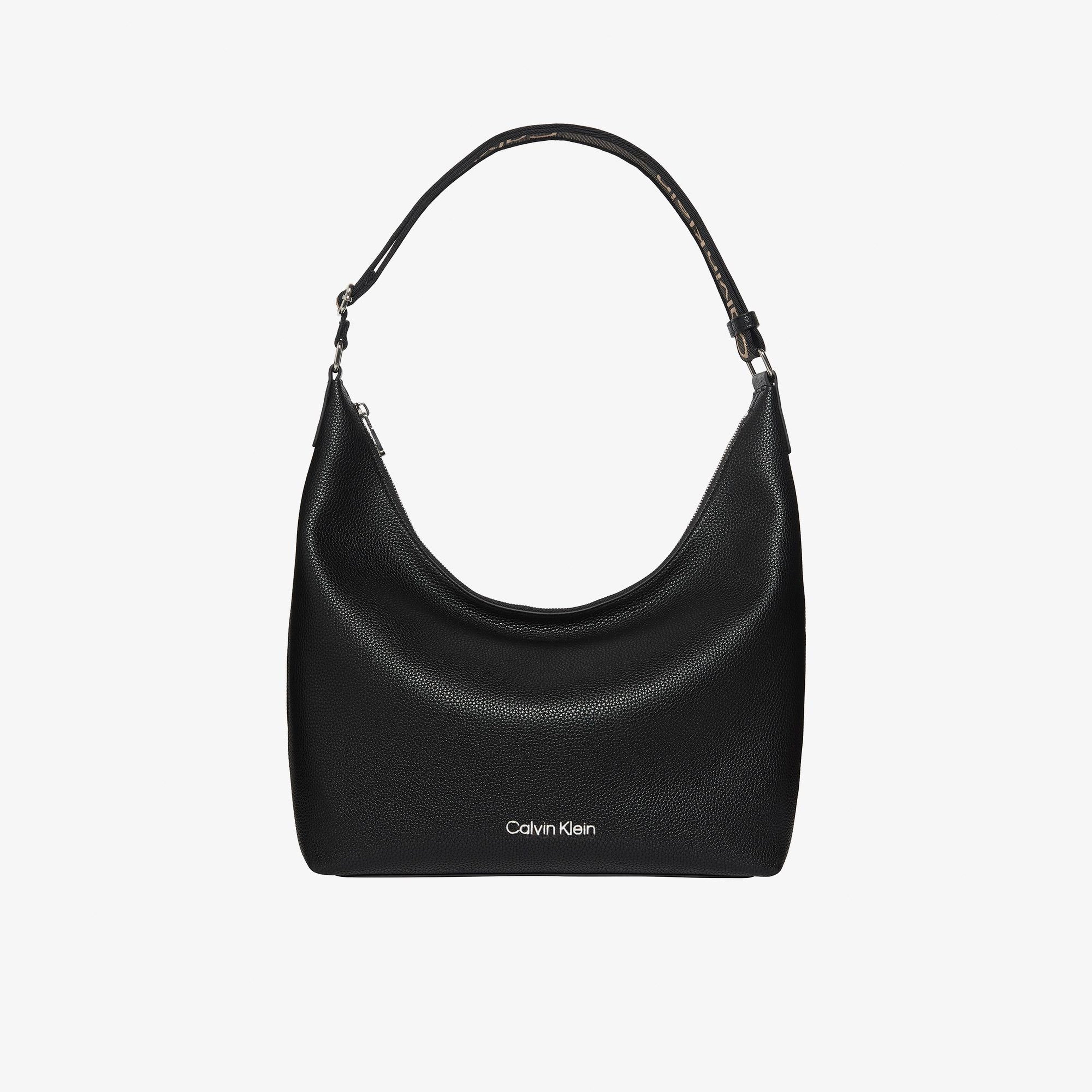 Calvin Klein Webbing Strap Kadın Siyah Omuz Çantası