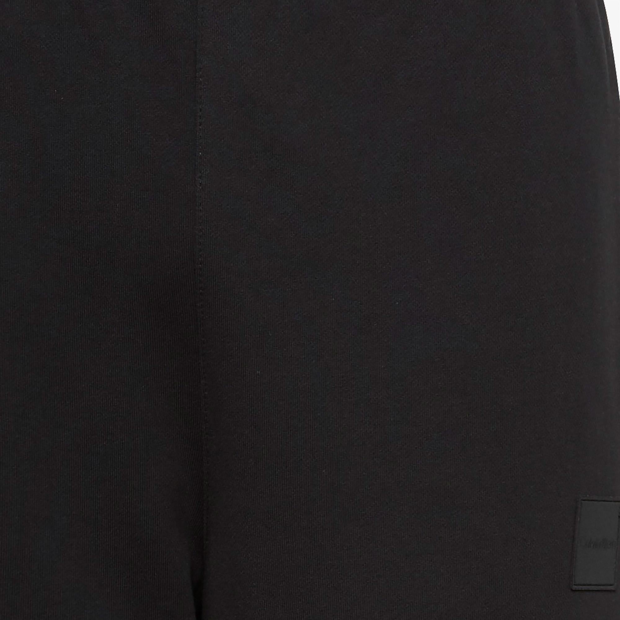Calvin Klein Terry Rubber Badge Erkek Siyah Eşofman Altı
