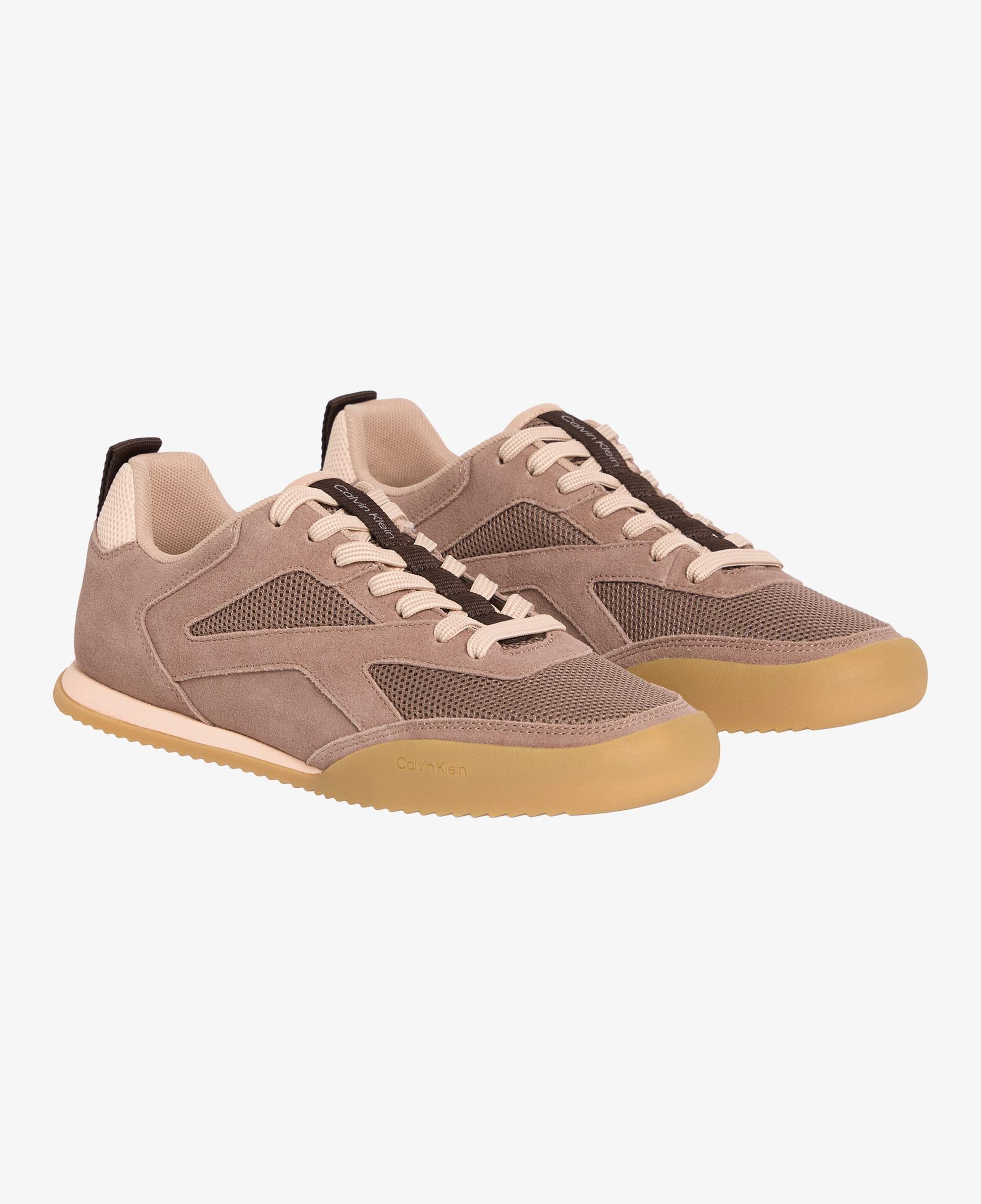 Calvin Klein Low Pro Runner Mesh Kadın Sarı Sneaker