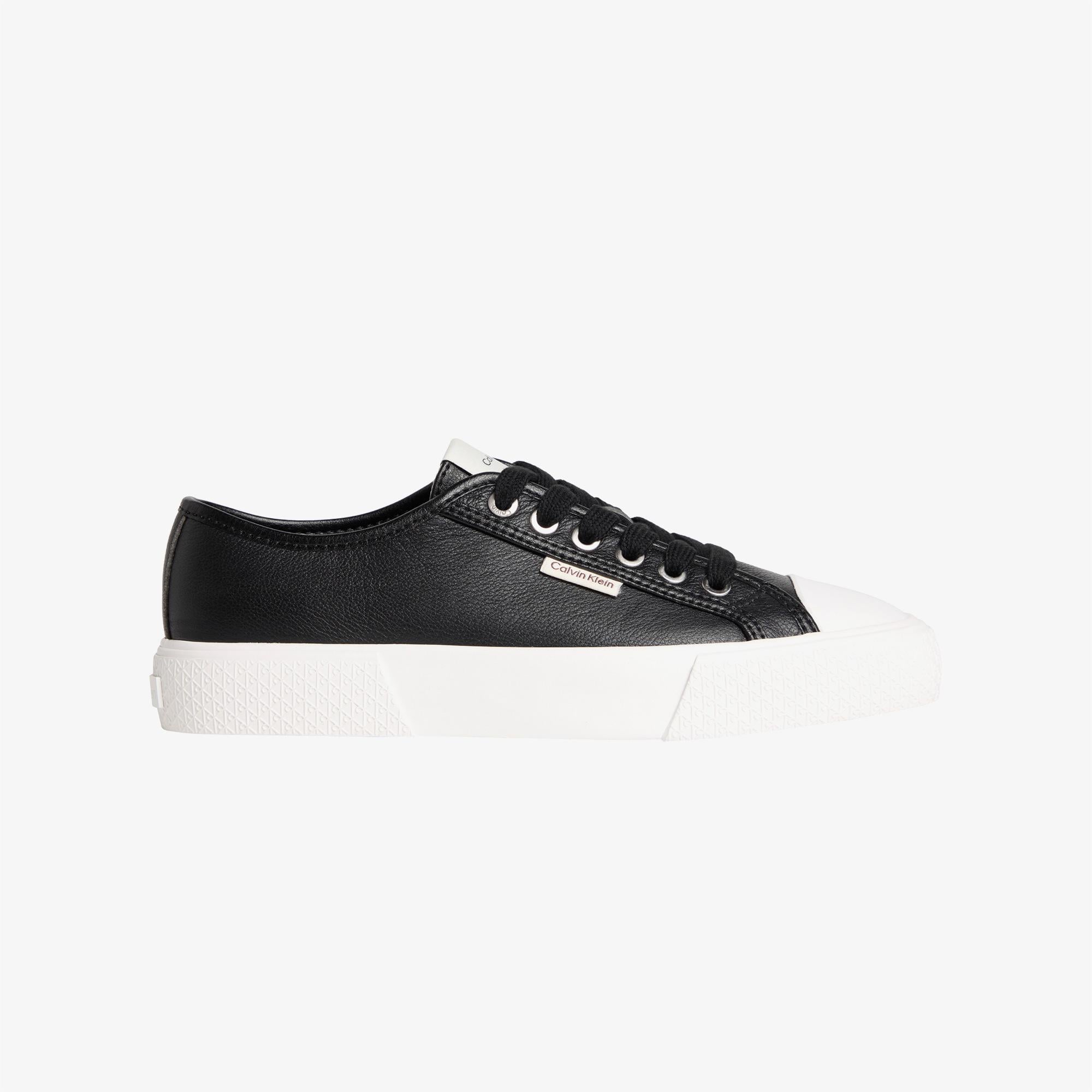 Calvin Klein Vulc Lace Up Low Kadın Siyah Sneaker