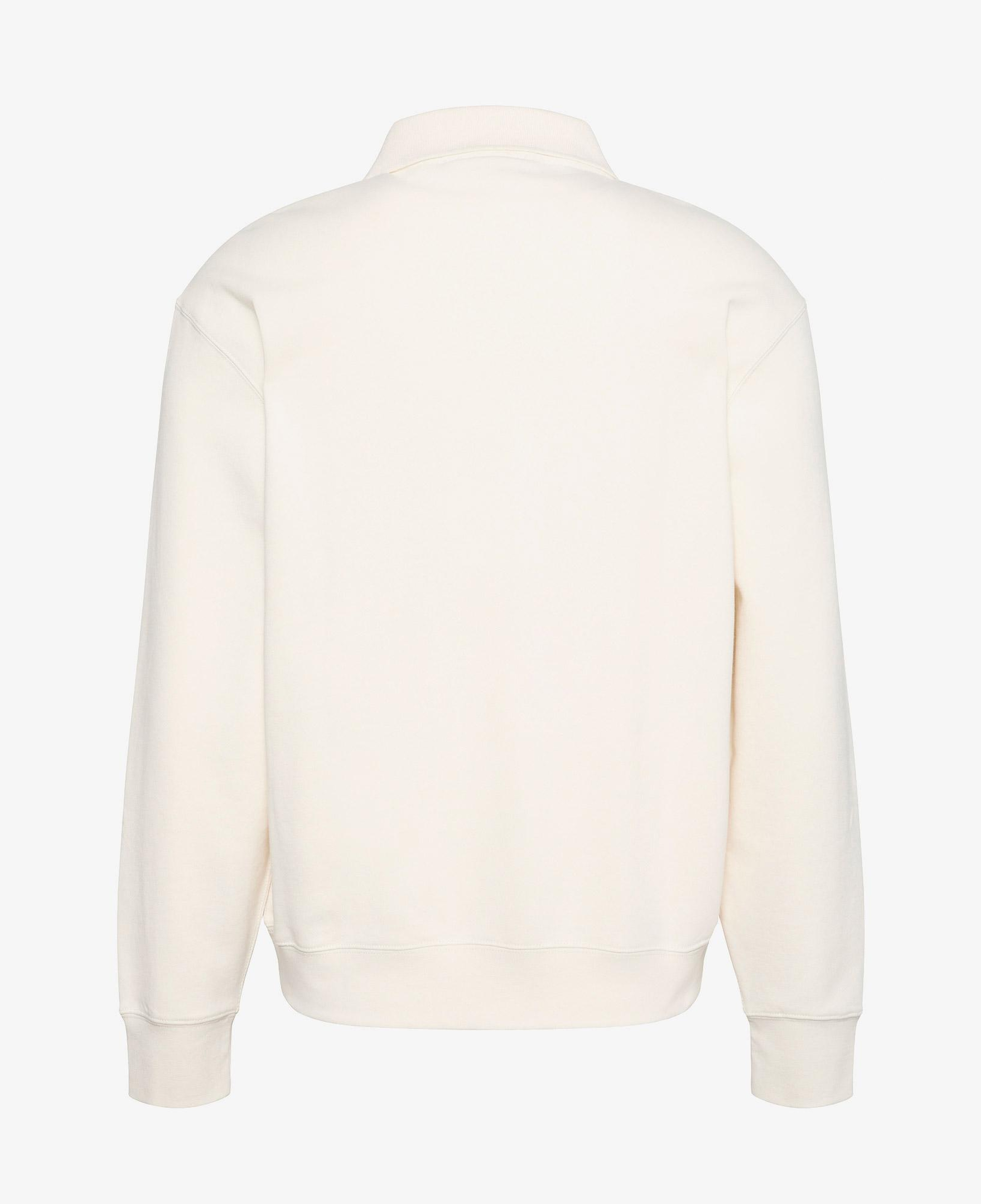 Calvin Klein Terry Graphic Erkek Beyaz Sweatshirt