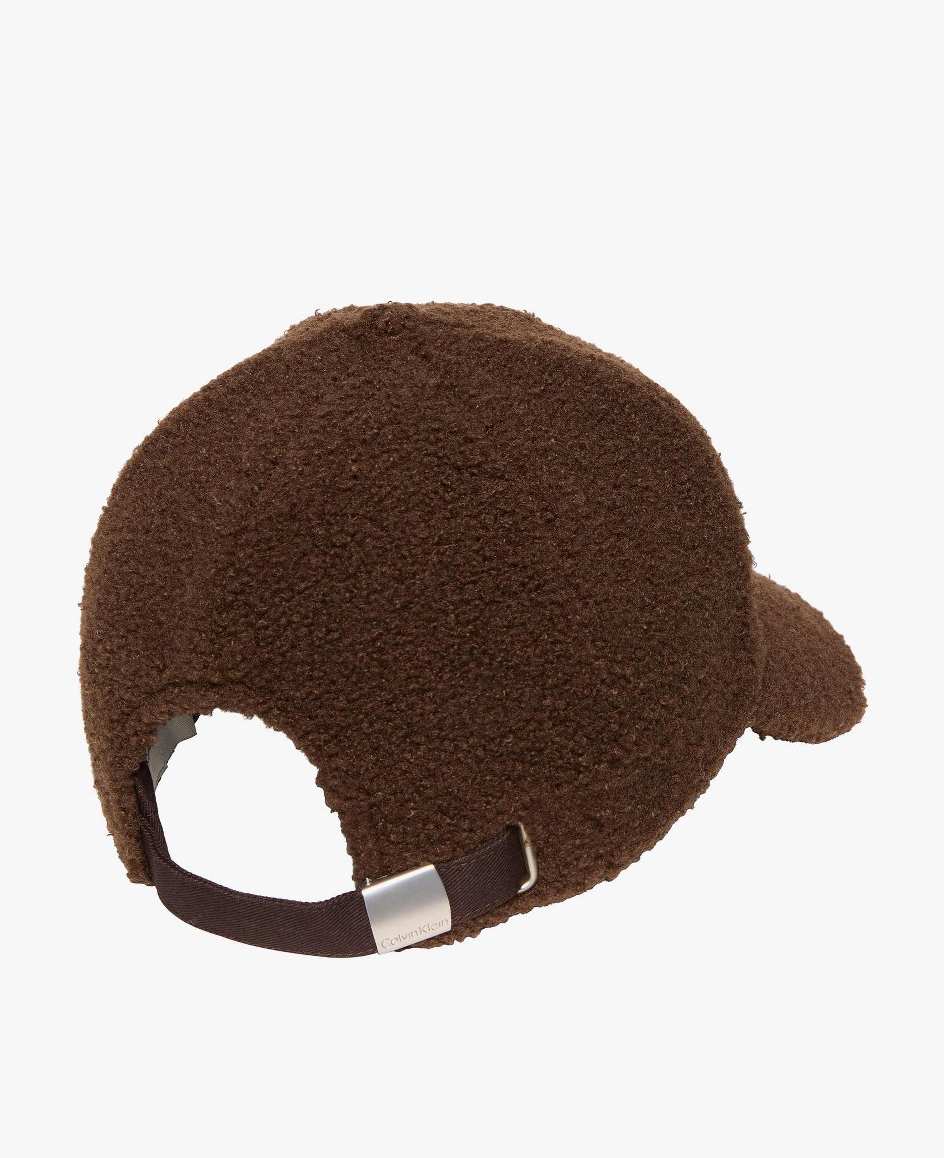 Calvin Klein All-Over Sherpa Patch Kadın Kahverengi Şapka