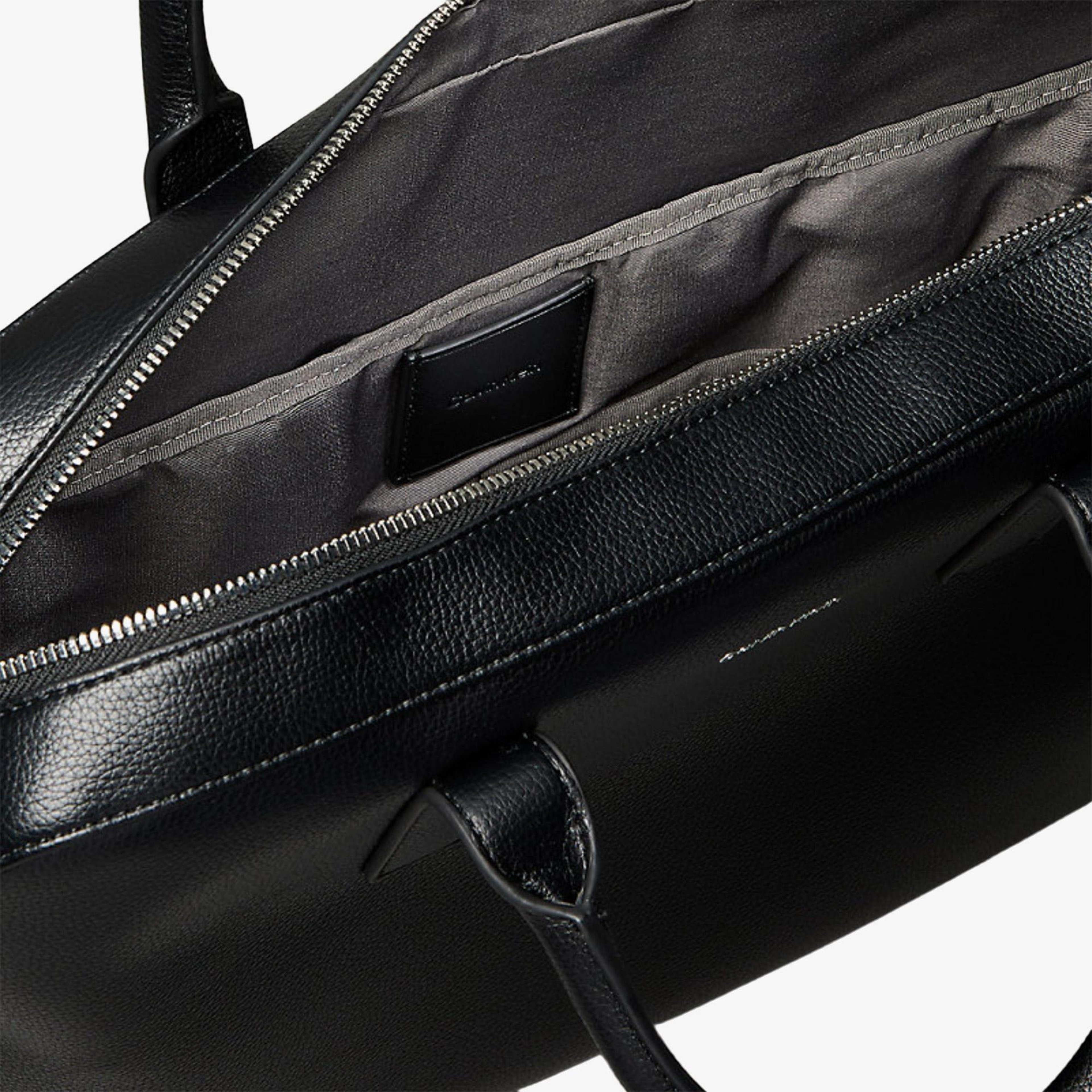 Calvin Klein Raised Commuter Erkek Siyah Laptop Çantası