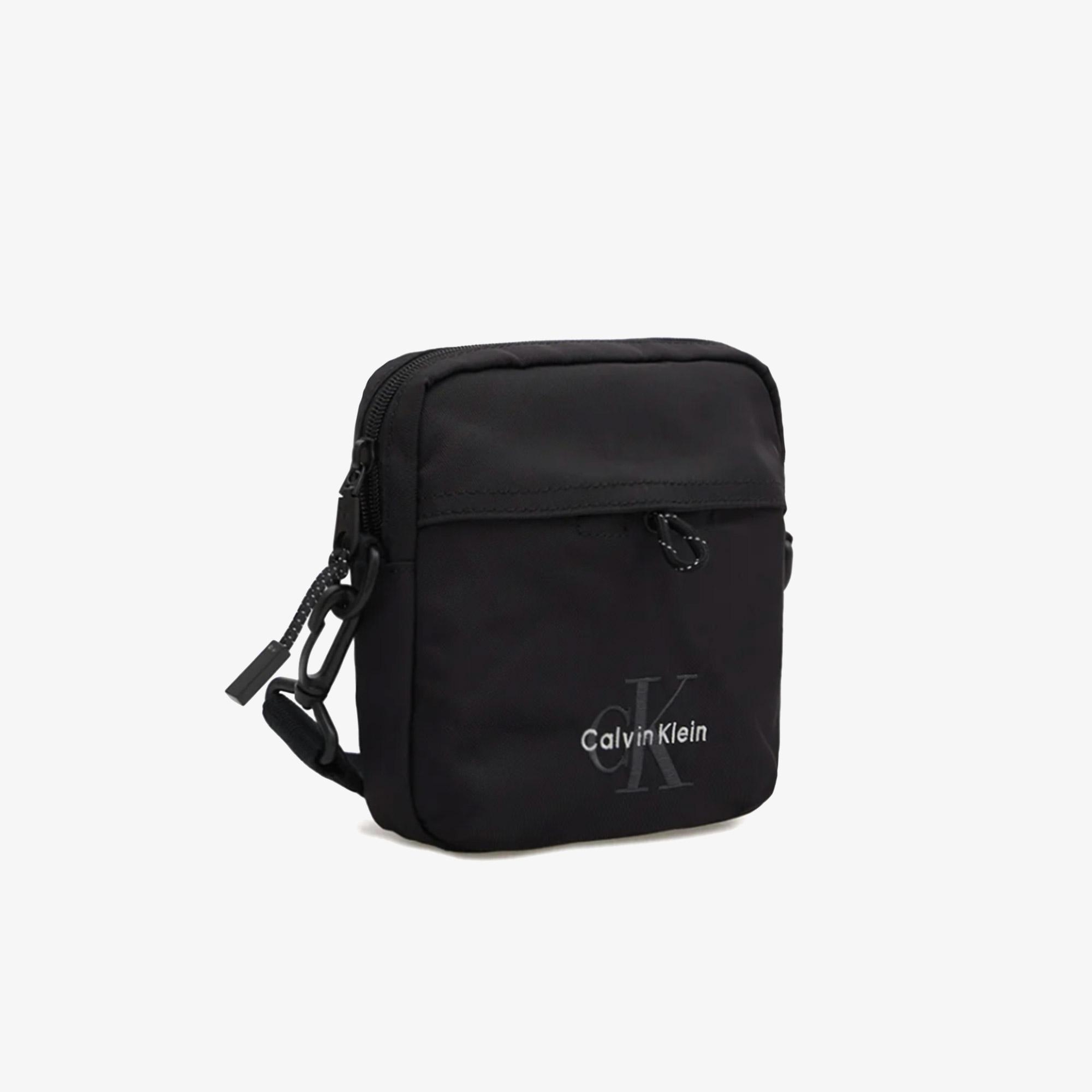 Calvin Klein Bold Square Crossbody Erkek Siyah Omuz Çantası