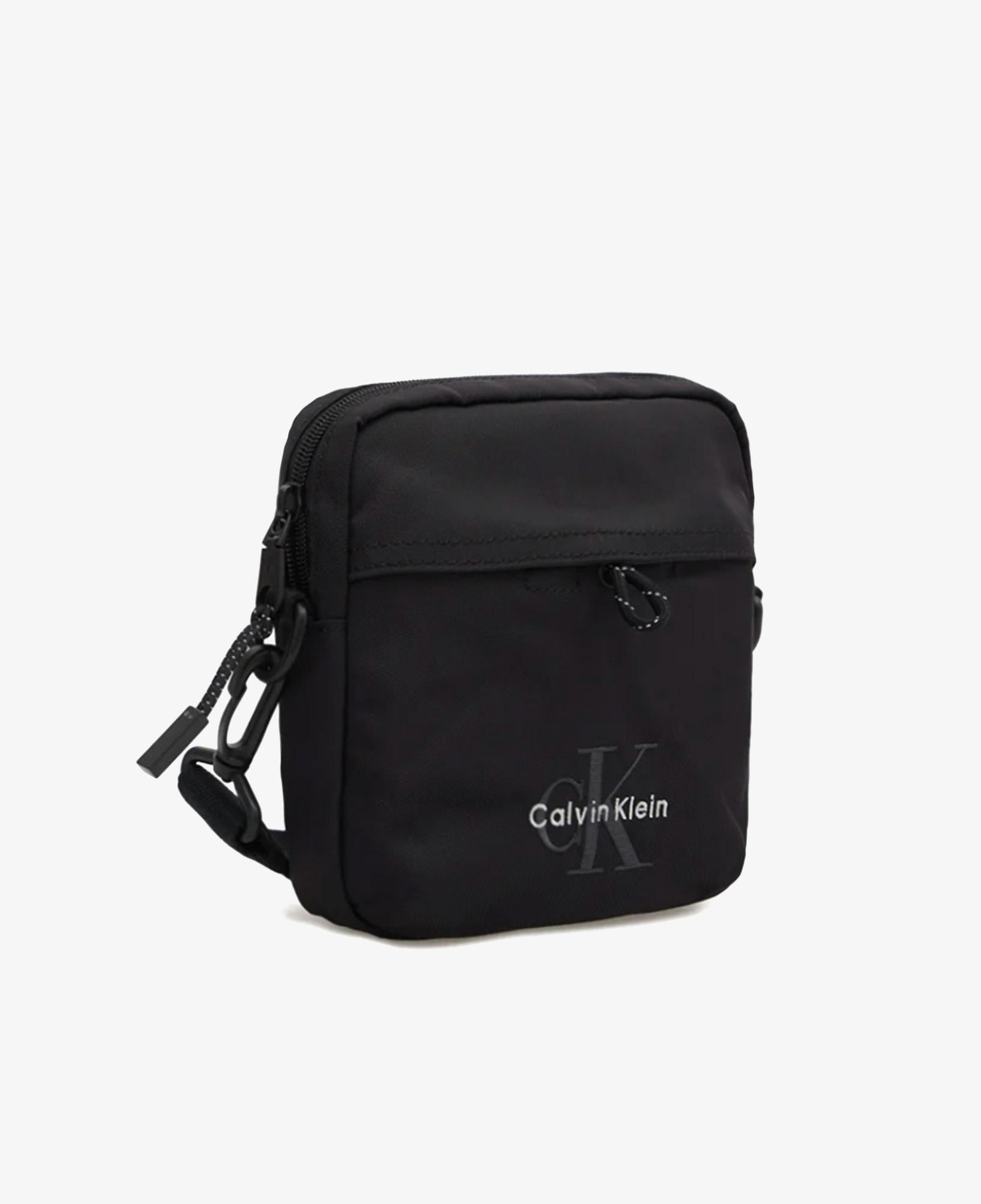 Calvin Klein Bold Square Crossbody Erkek Siyah Omuz Çantası