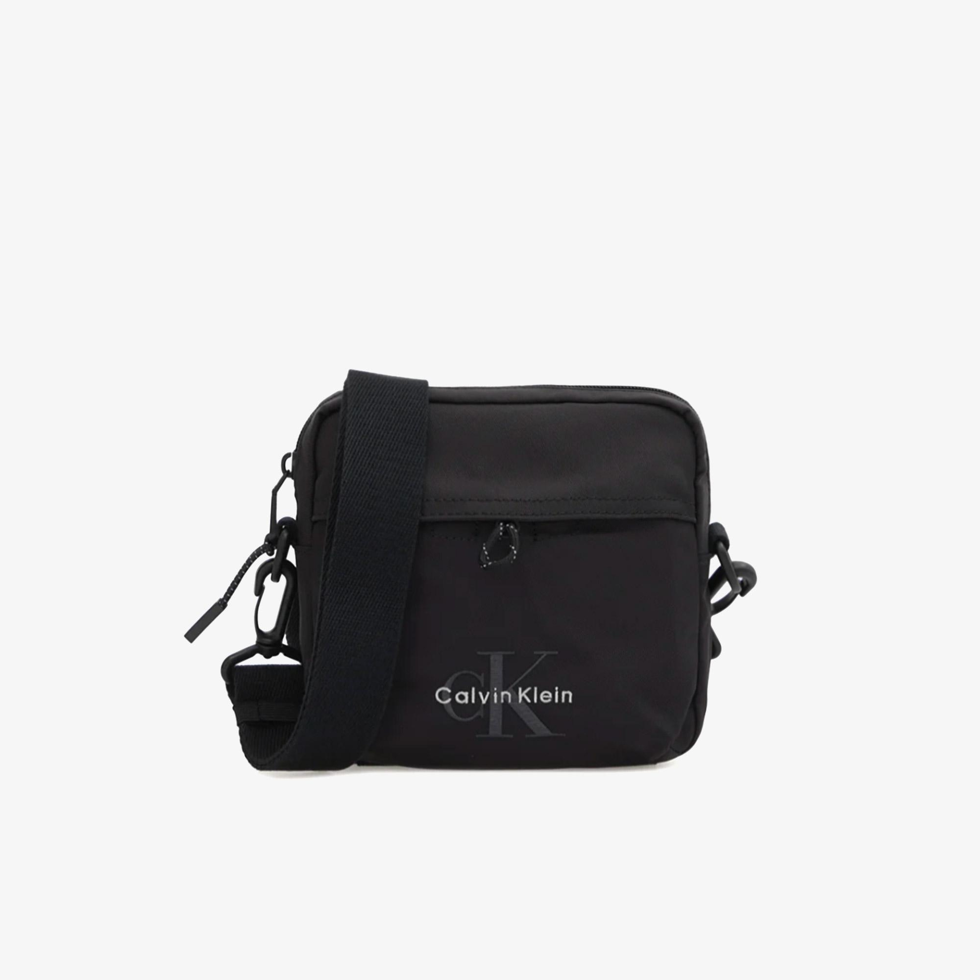 Calvin Klein Bold Square Crossbody Erkek Siyah Omuz Çantası