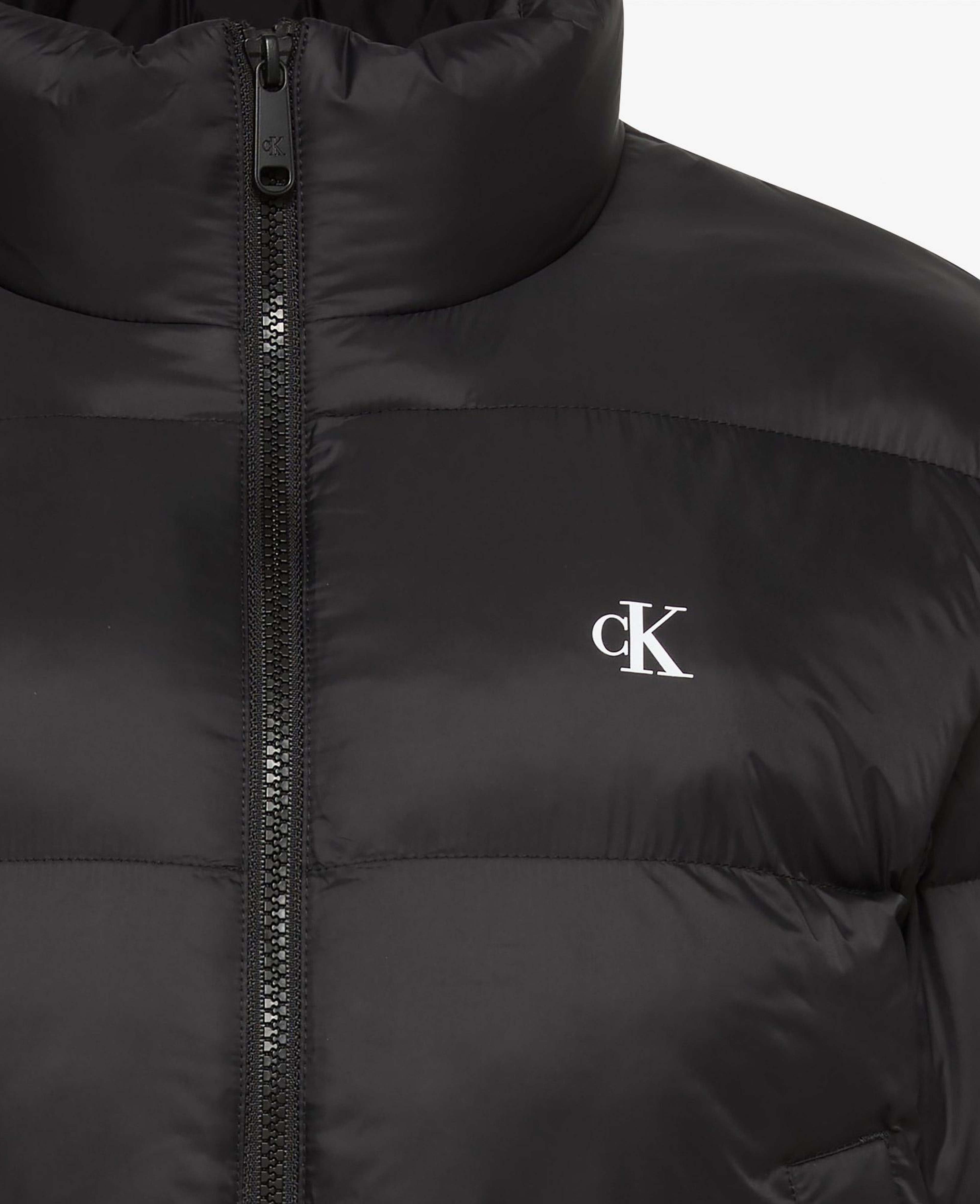 Calvin Klein Essential Crop Puffer Kadın Siyah Ceket
