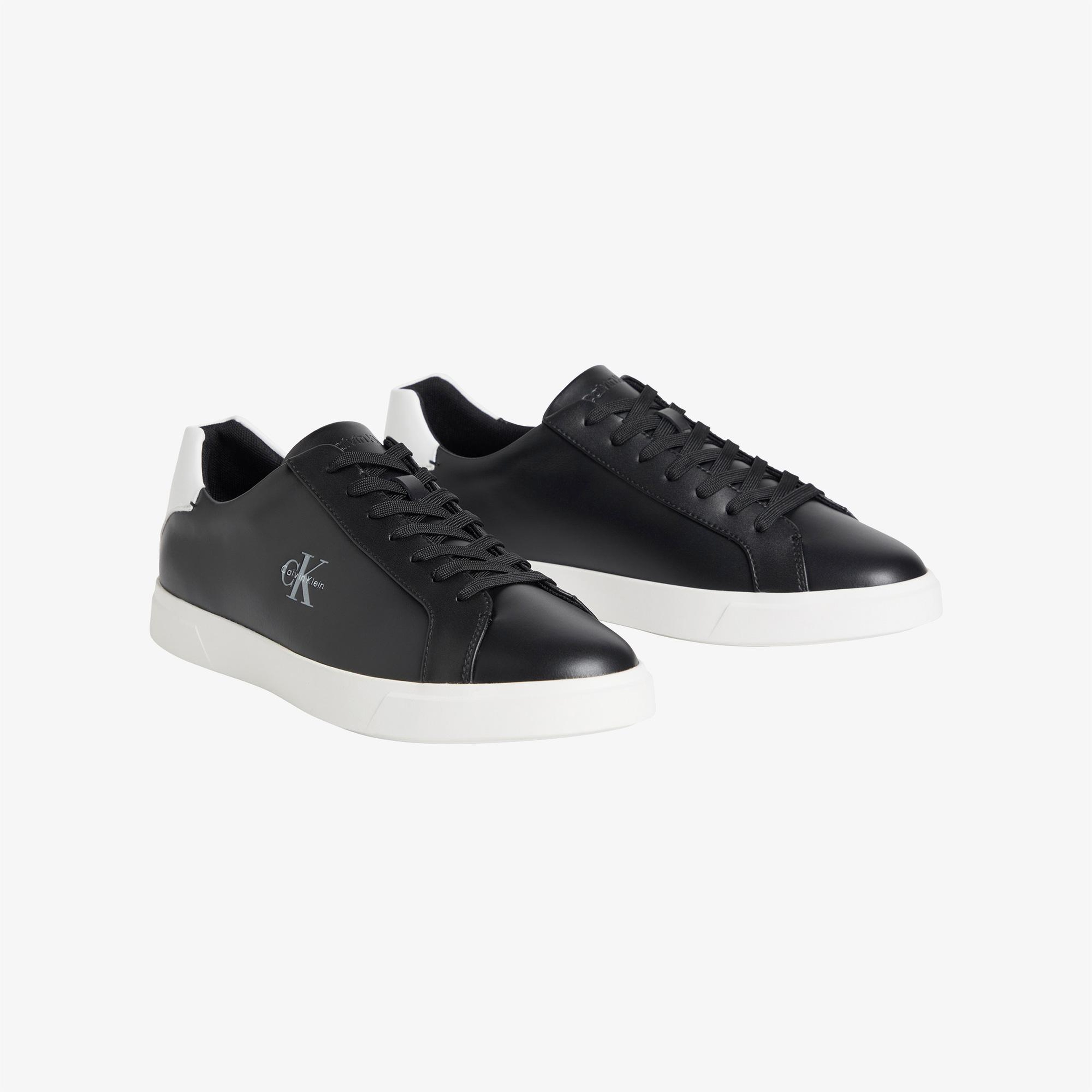 Calvin Klein Low Prof Cupsole Erkek Siyah Sneaker