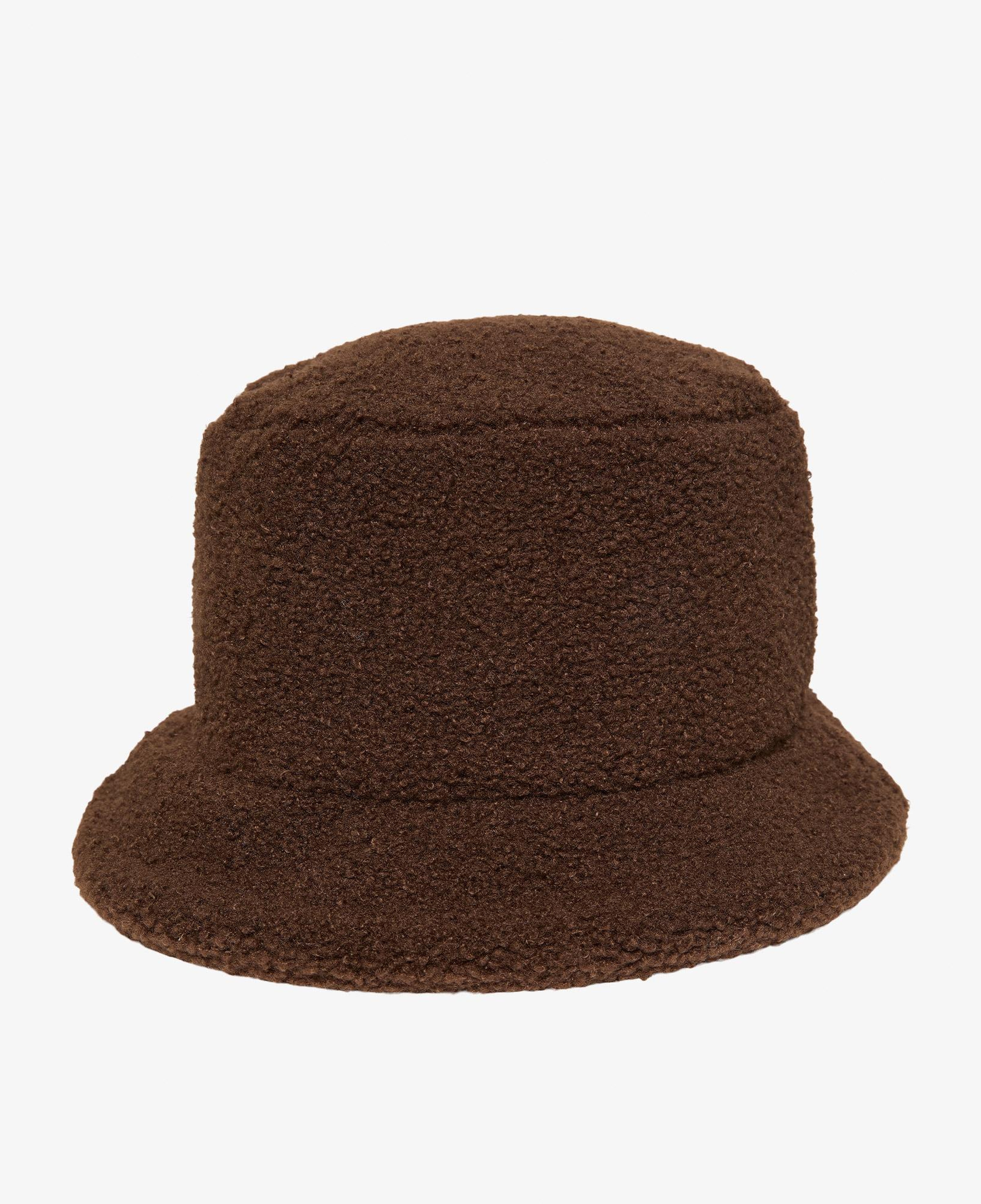 Calvin Klein All-Over Sherpa Patch Bucket Kadın Kahverengi Bucket Şapka