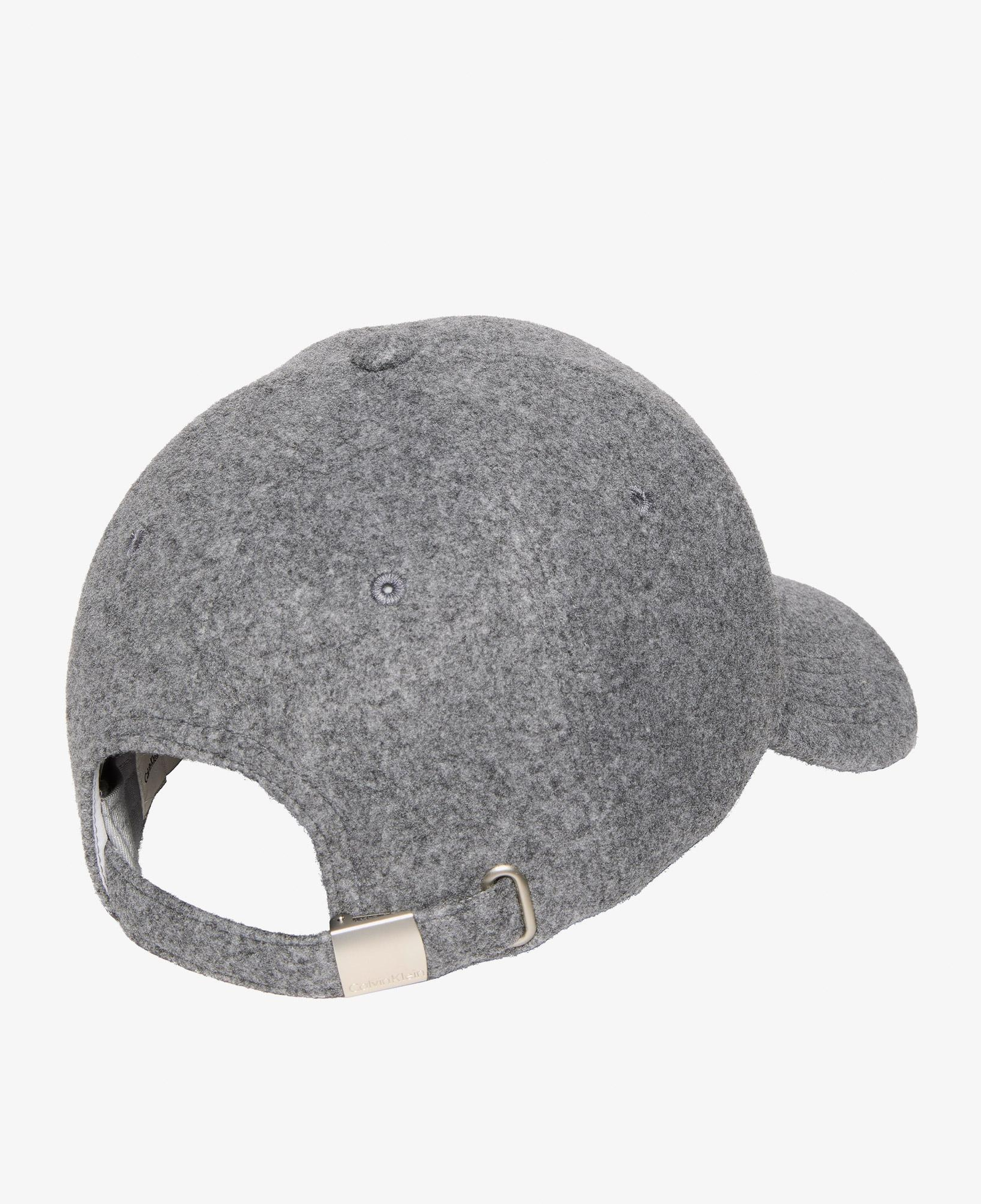 Calvin Klein Emblem Tıtlecase Logo Felt Erkek Gri Şapka