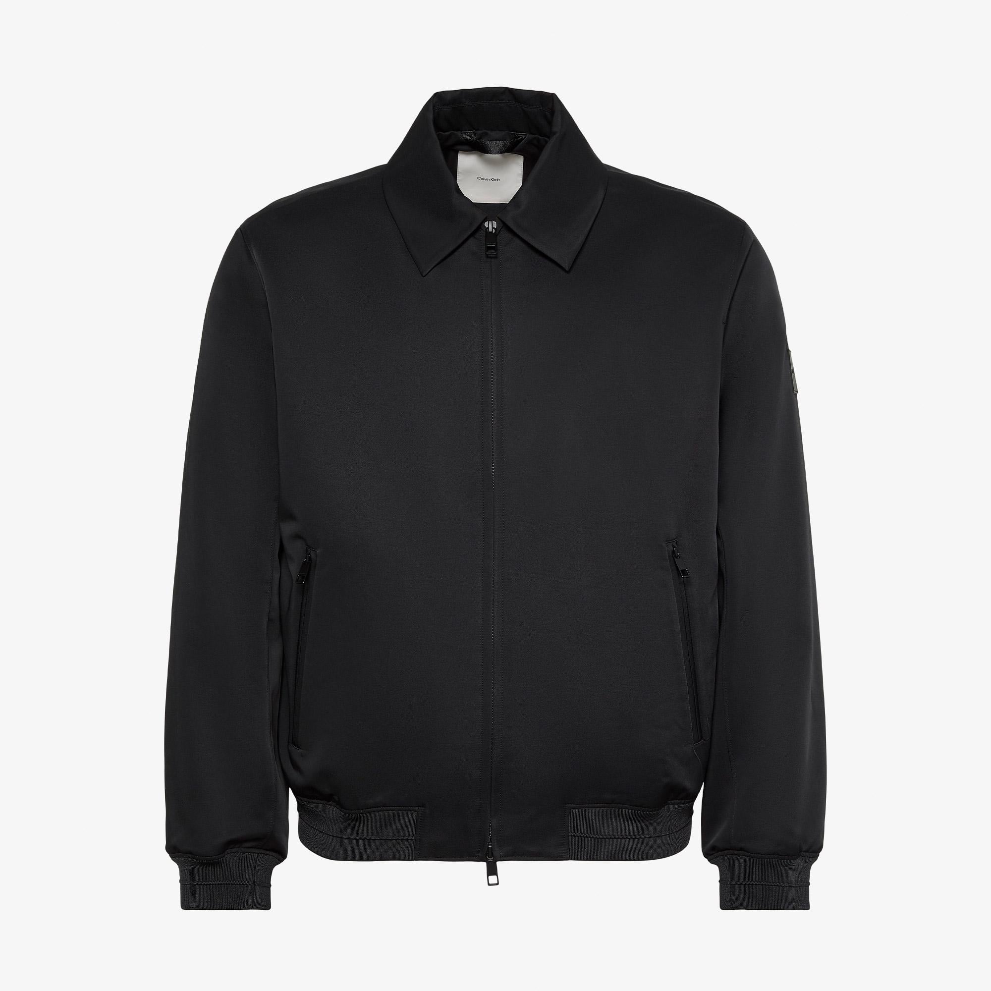 Calvin Klein Tech Nylon Blouson Erkek Siyah Ceket