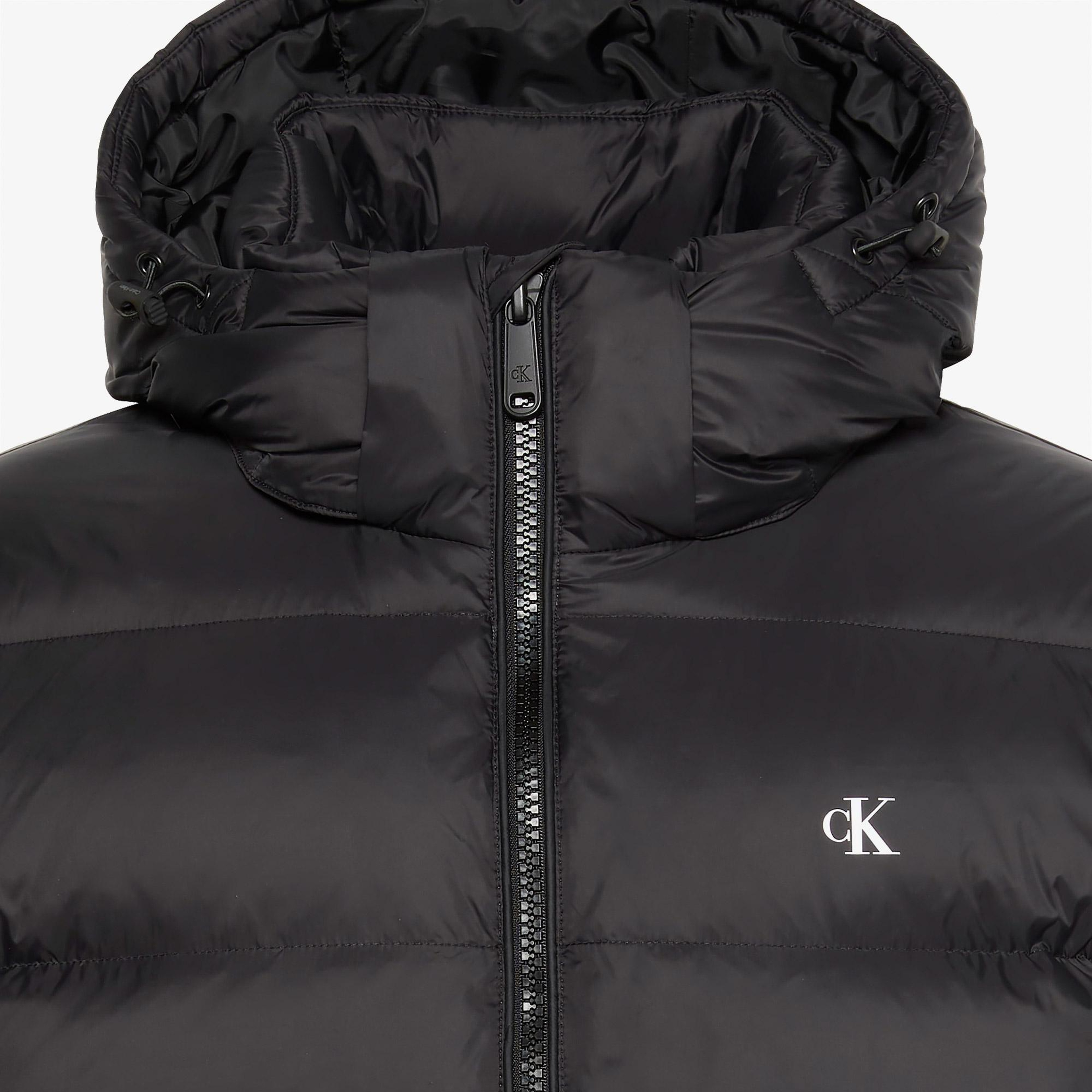 Calvin Klein Down Puffer Erkek Siyah Ceket