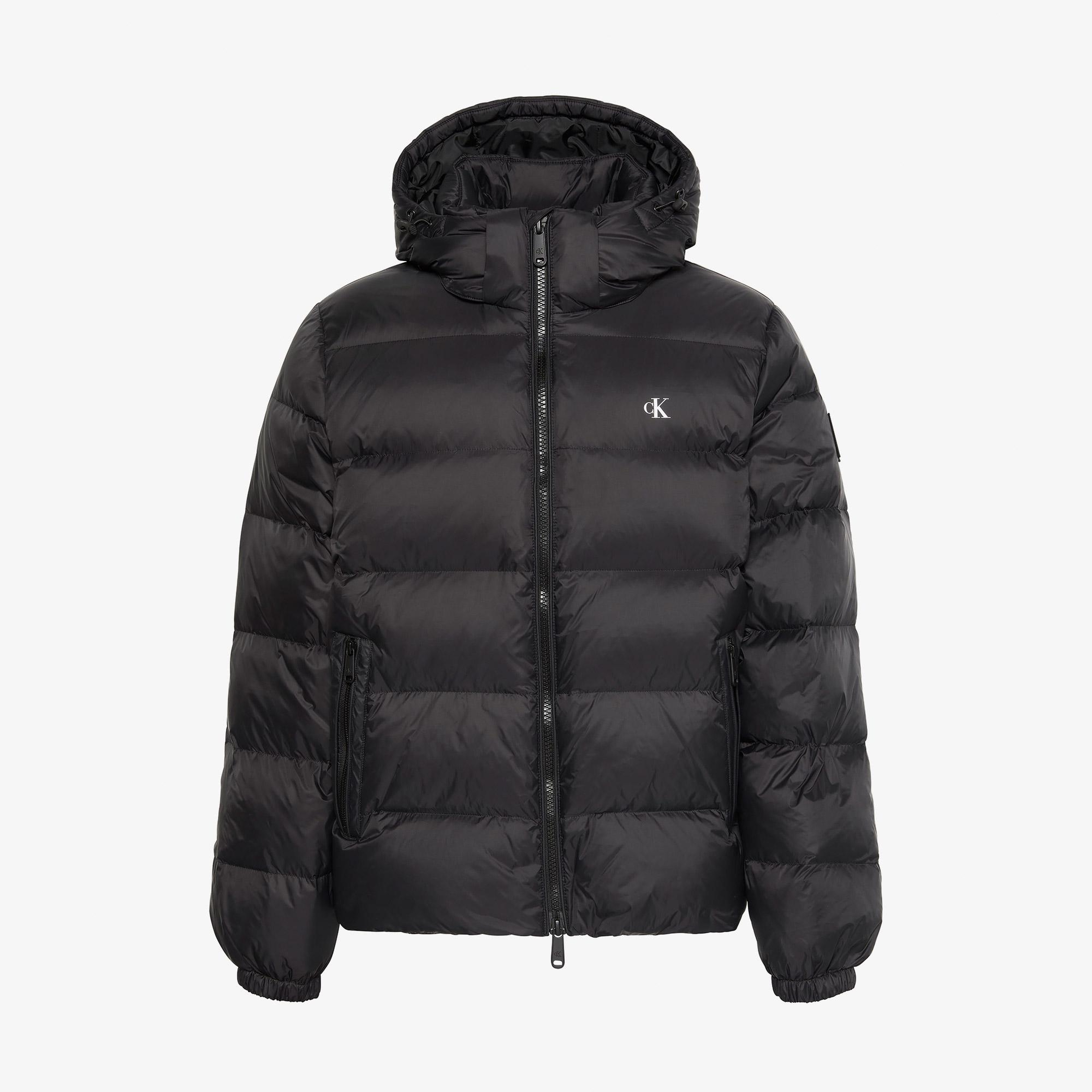 Calvin Klein Down Puffer Erkek Siyah Ceket