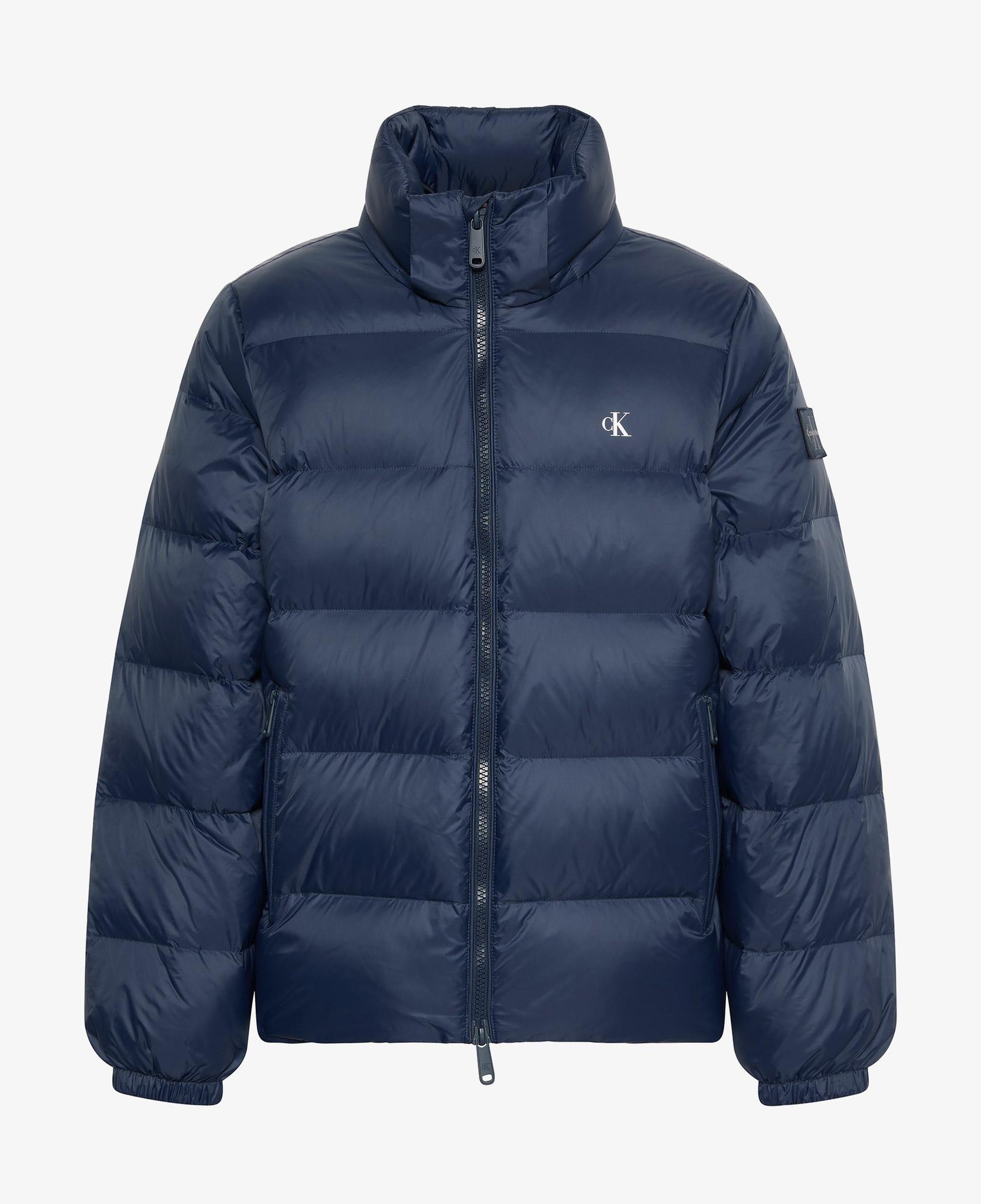 Calvin Klein Down Puffer Erkek Mavi Ceket