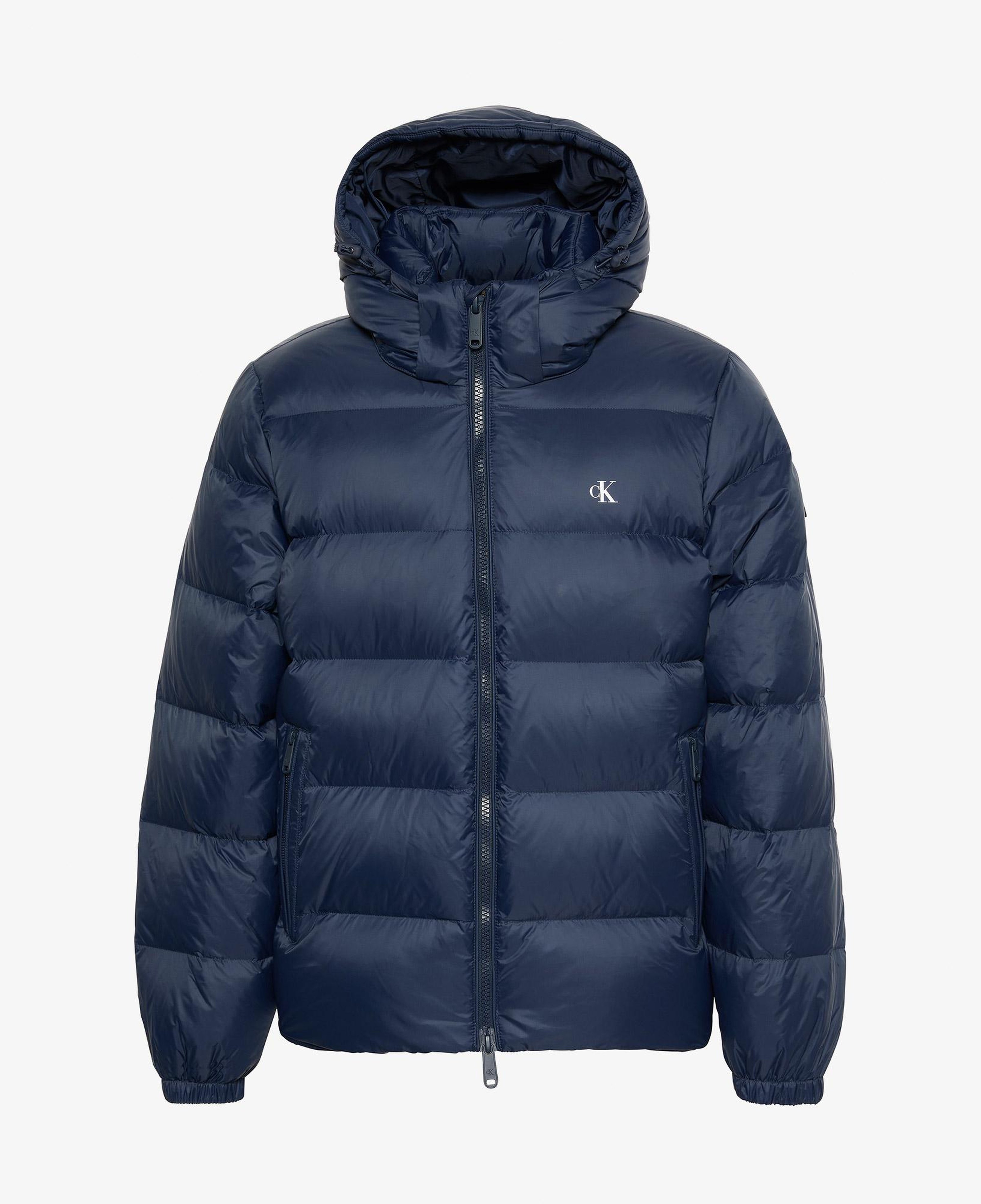 Calvin Klein Down Puffer Erkek Mavi Ceket