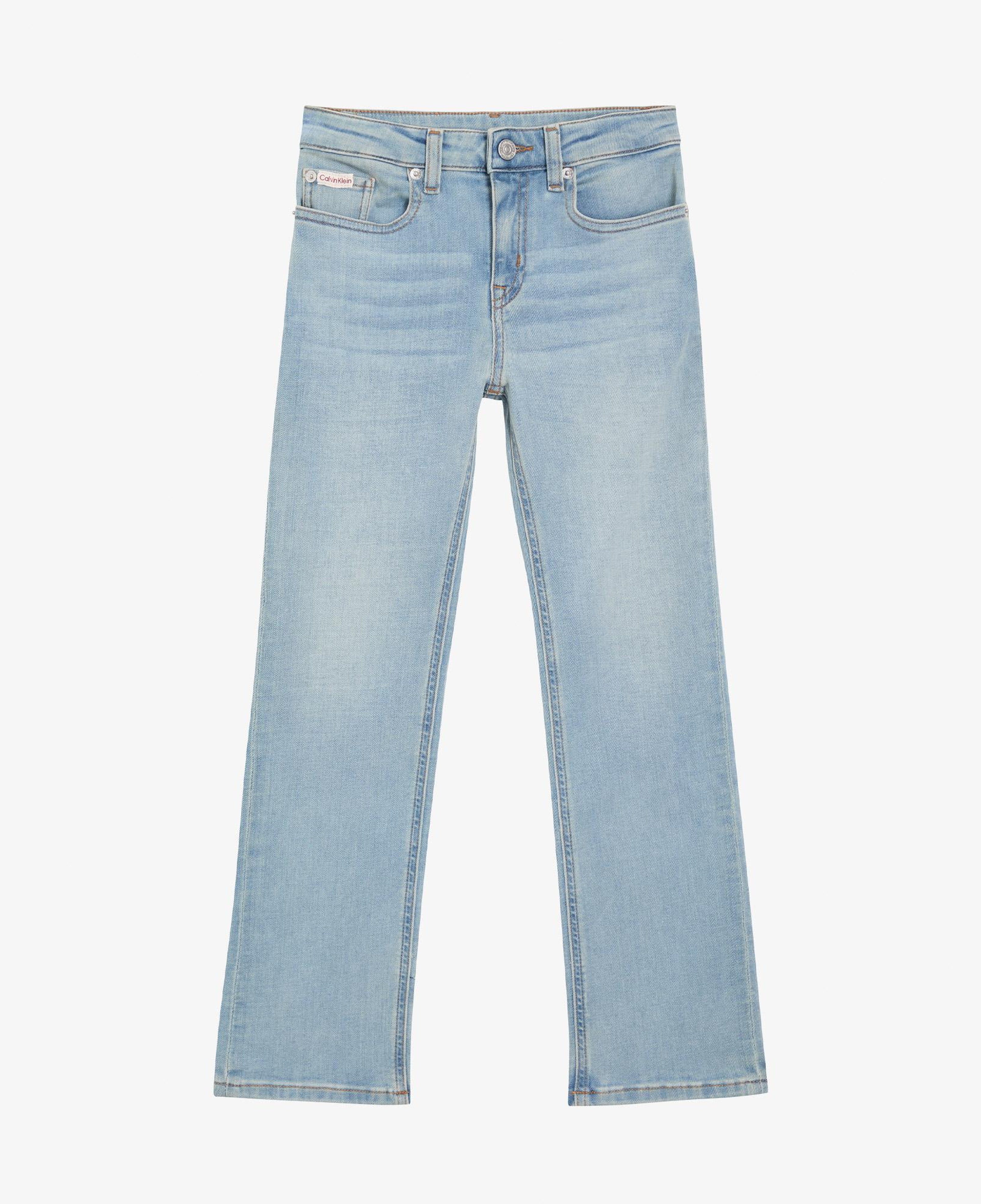Calvin Klein Straight Andrew Wash Çocuk Mavi Jean