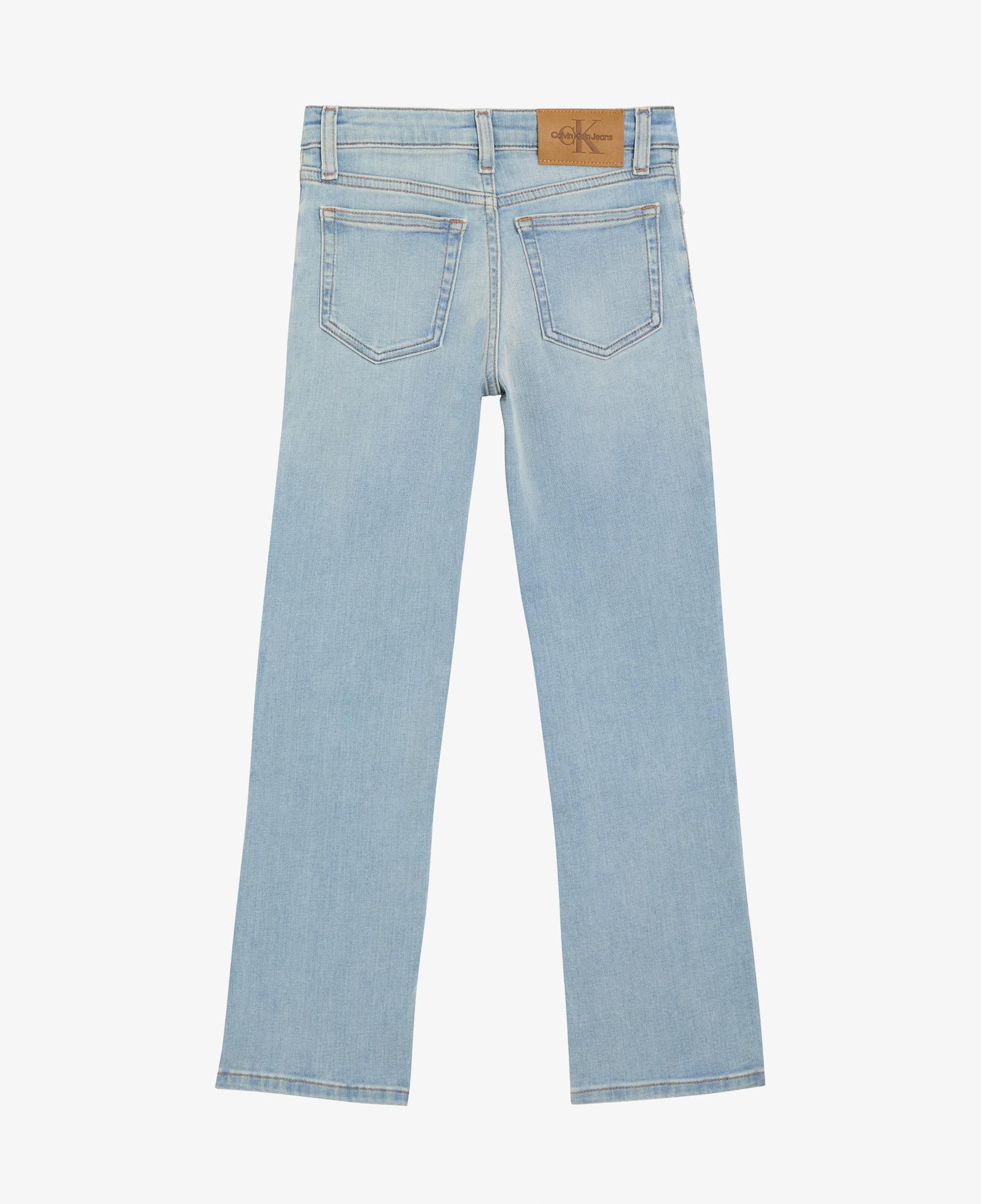 Calvin Klein Straight Andrew Wash Çocuk Mavi Jean