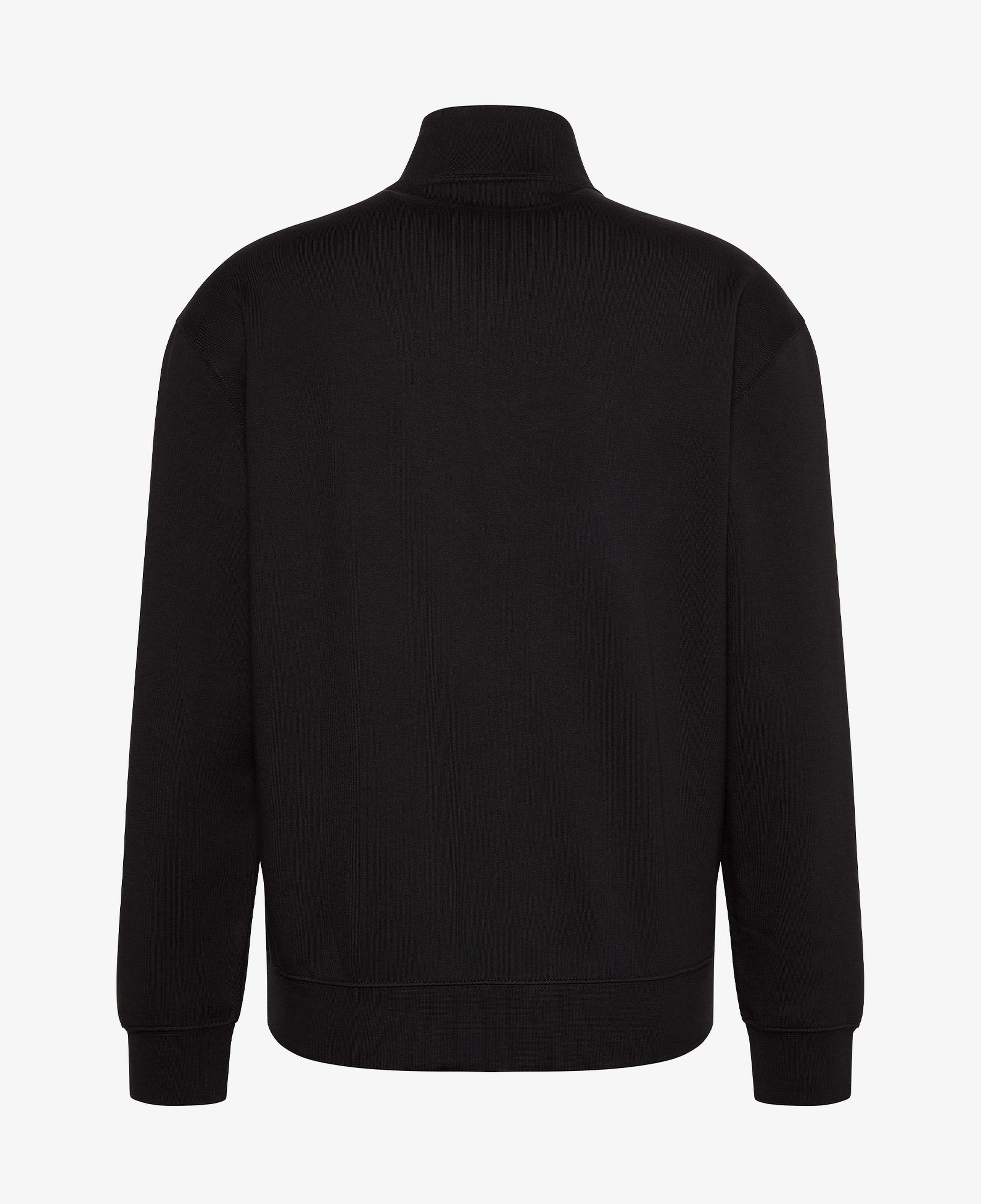 Calvin Klein Terry Rubber Badge Erkek Siyah Sweatshirt