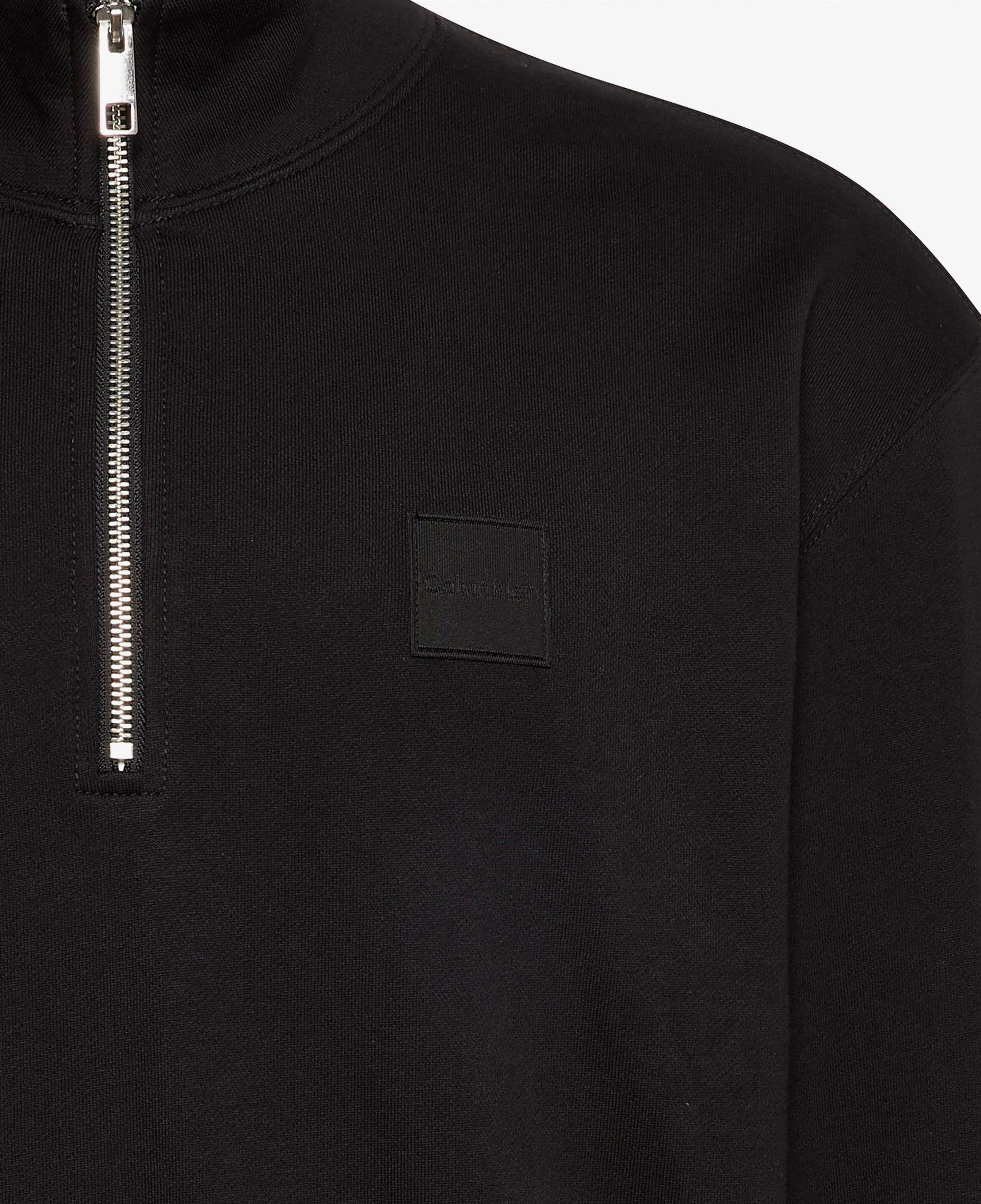 Calvin Klein Terry Rubber Badge Erkek Siyah Sweatshirt