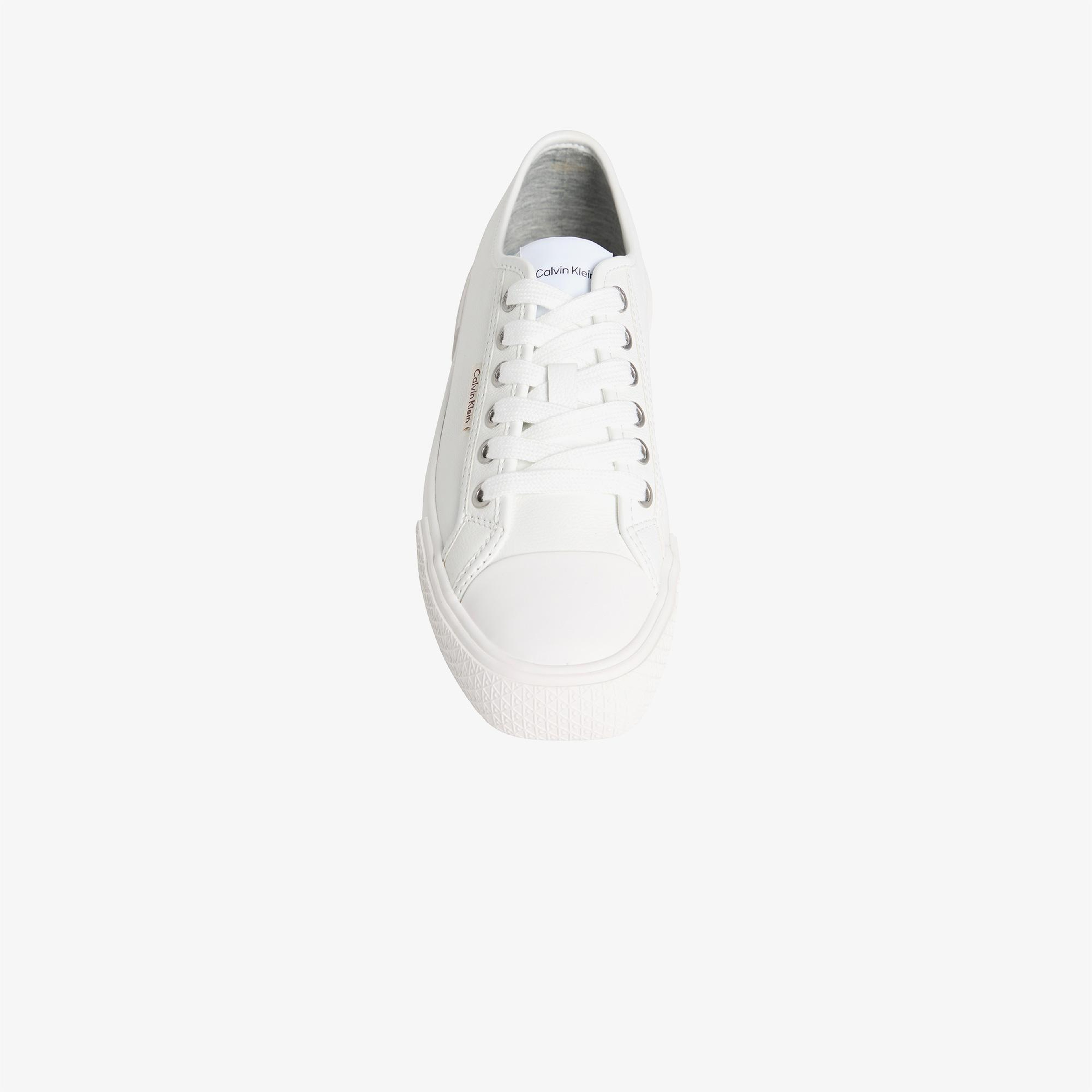 Calvin Klein Vulc Lace Up Low Kadın Beyaz Sneaker