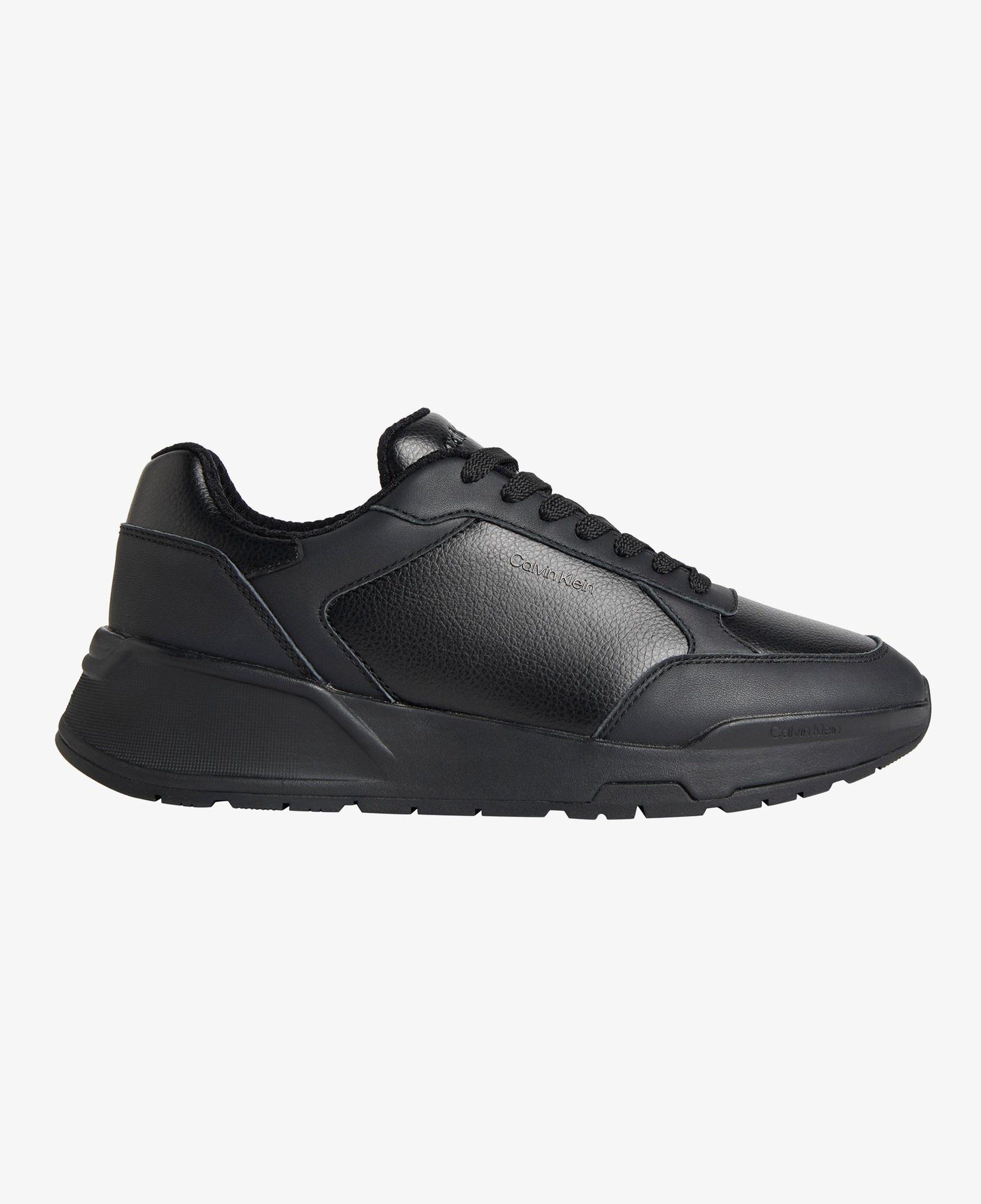 Calvin Klein City Runner Laceup Mix Erkek Siyah Sneaker