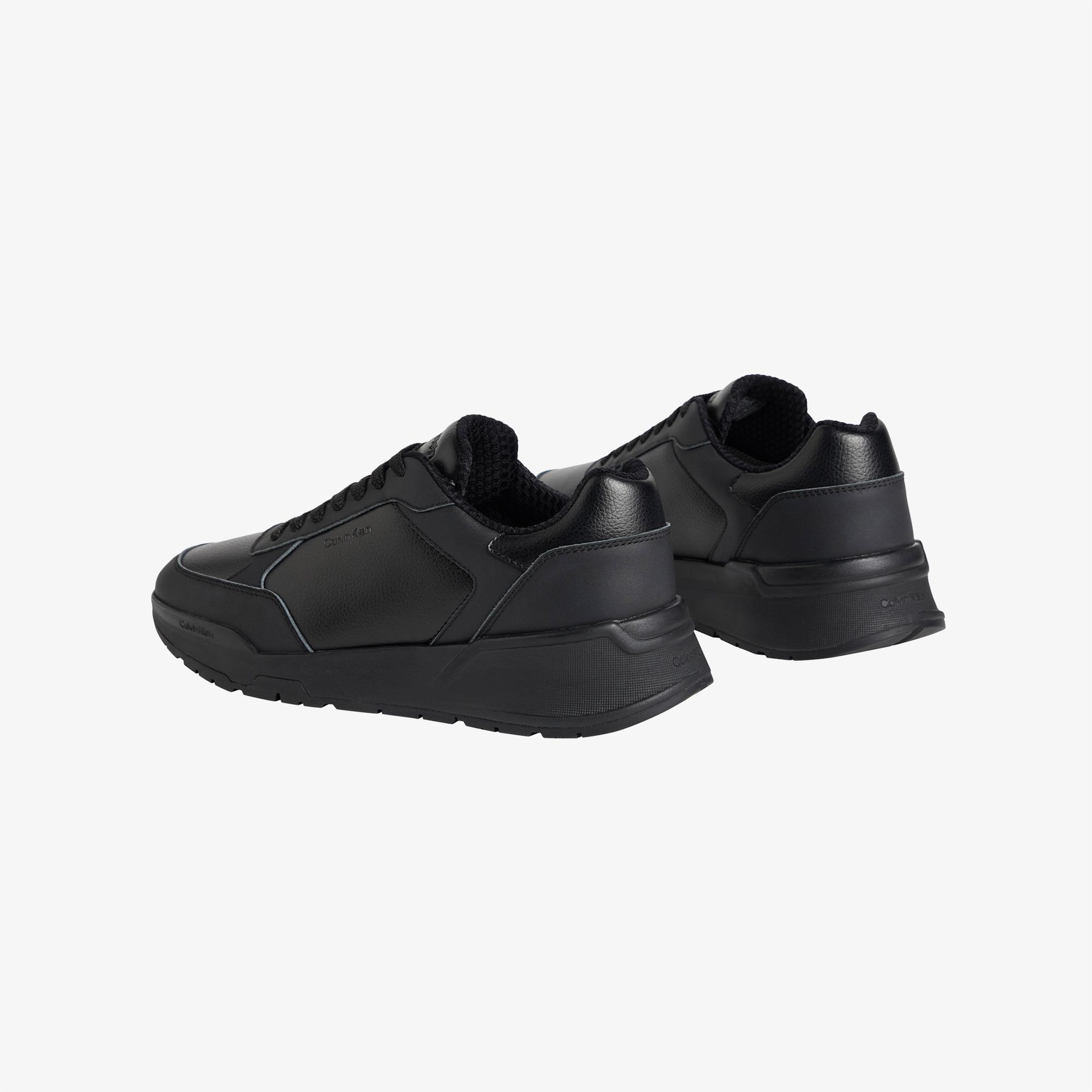Calvin Klein City Runner Laceup Mix Erkek Siyah Sneaker