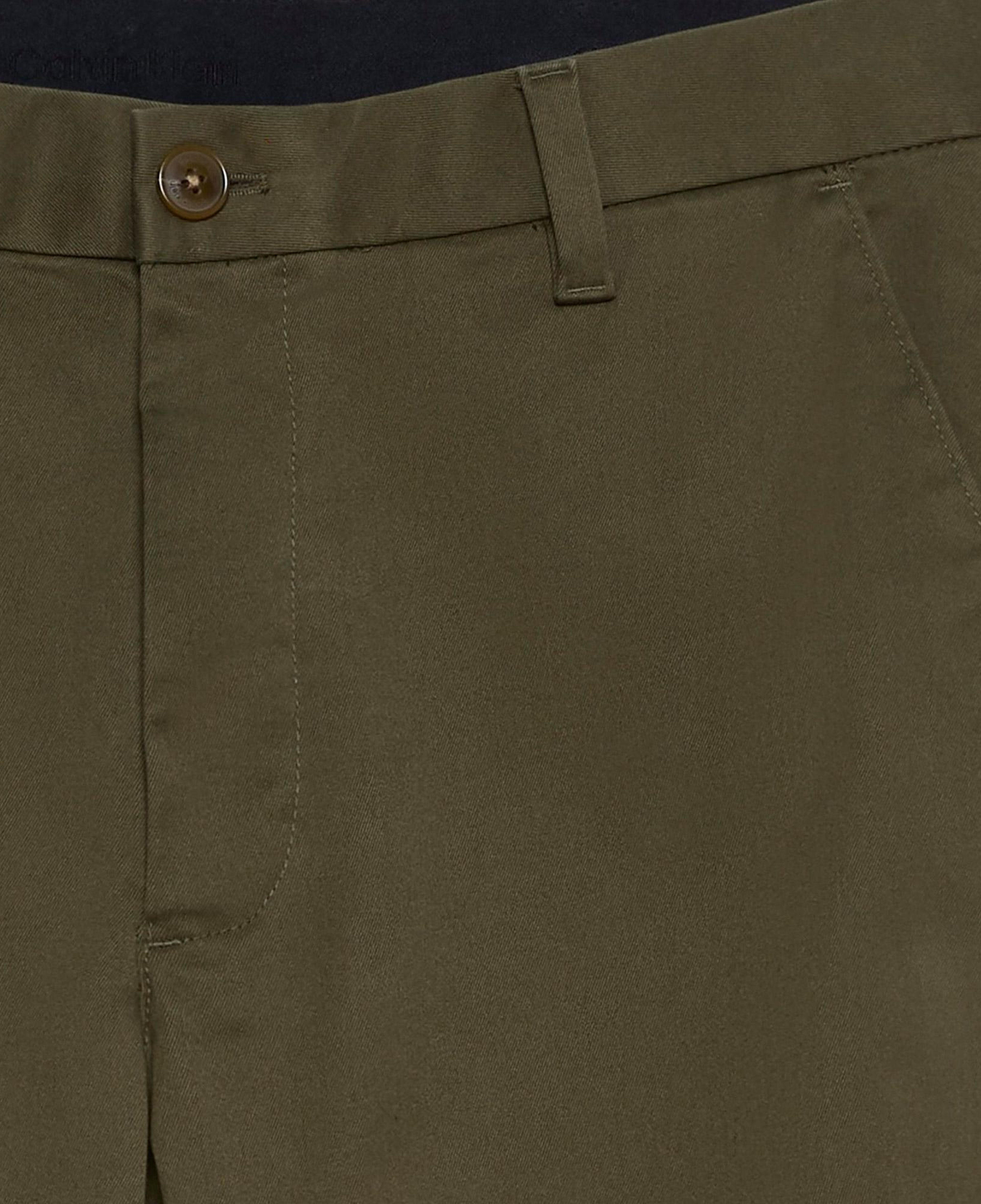 Calvin Klein Slim Cotton Erkek Bej Pantolon