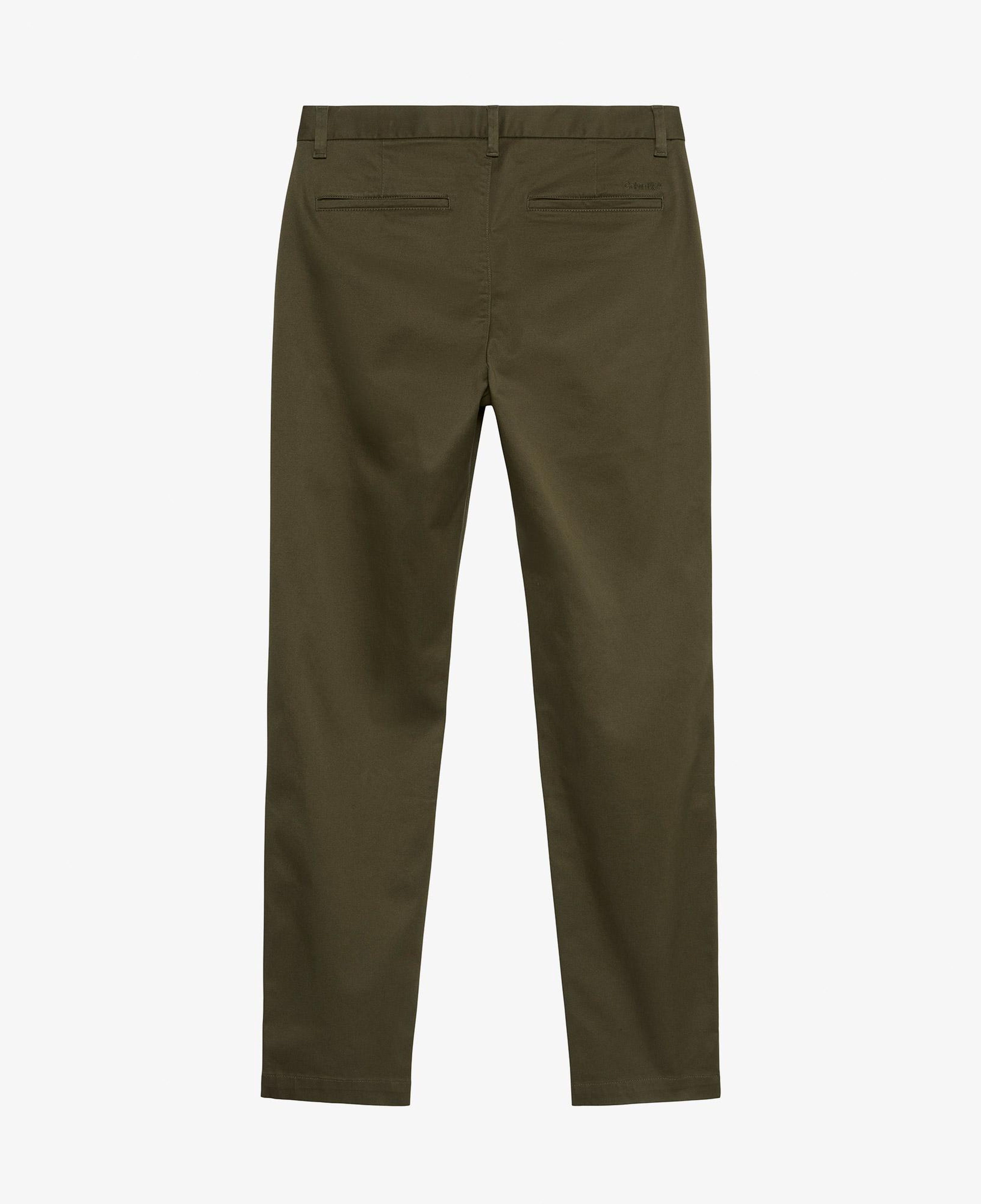 Calvin Klein Slim Cotton Erkek Bej Pantolon