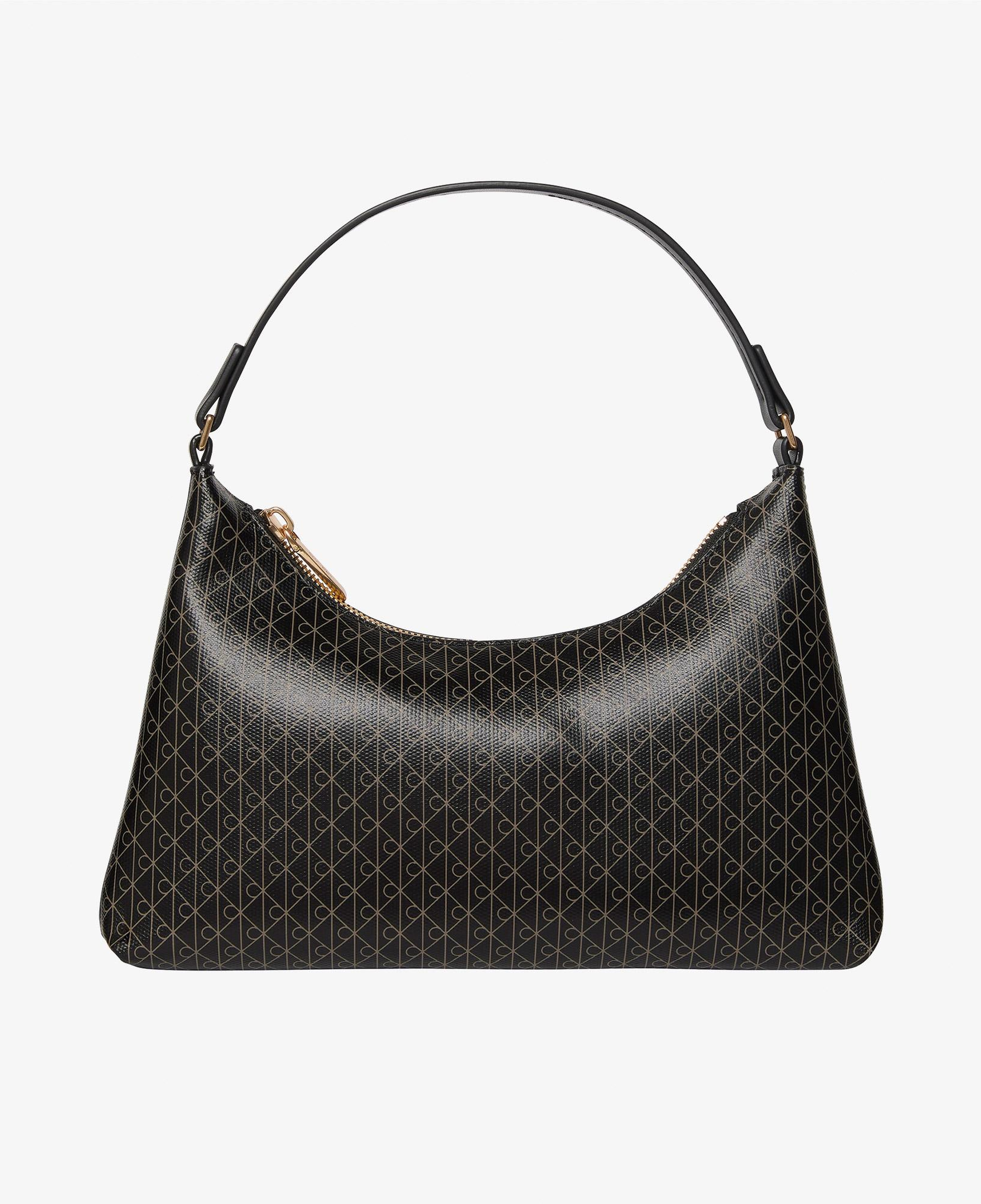 Calvin Klein Emblem Small Kadın Siyah Omuz Çantası