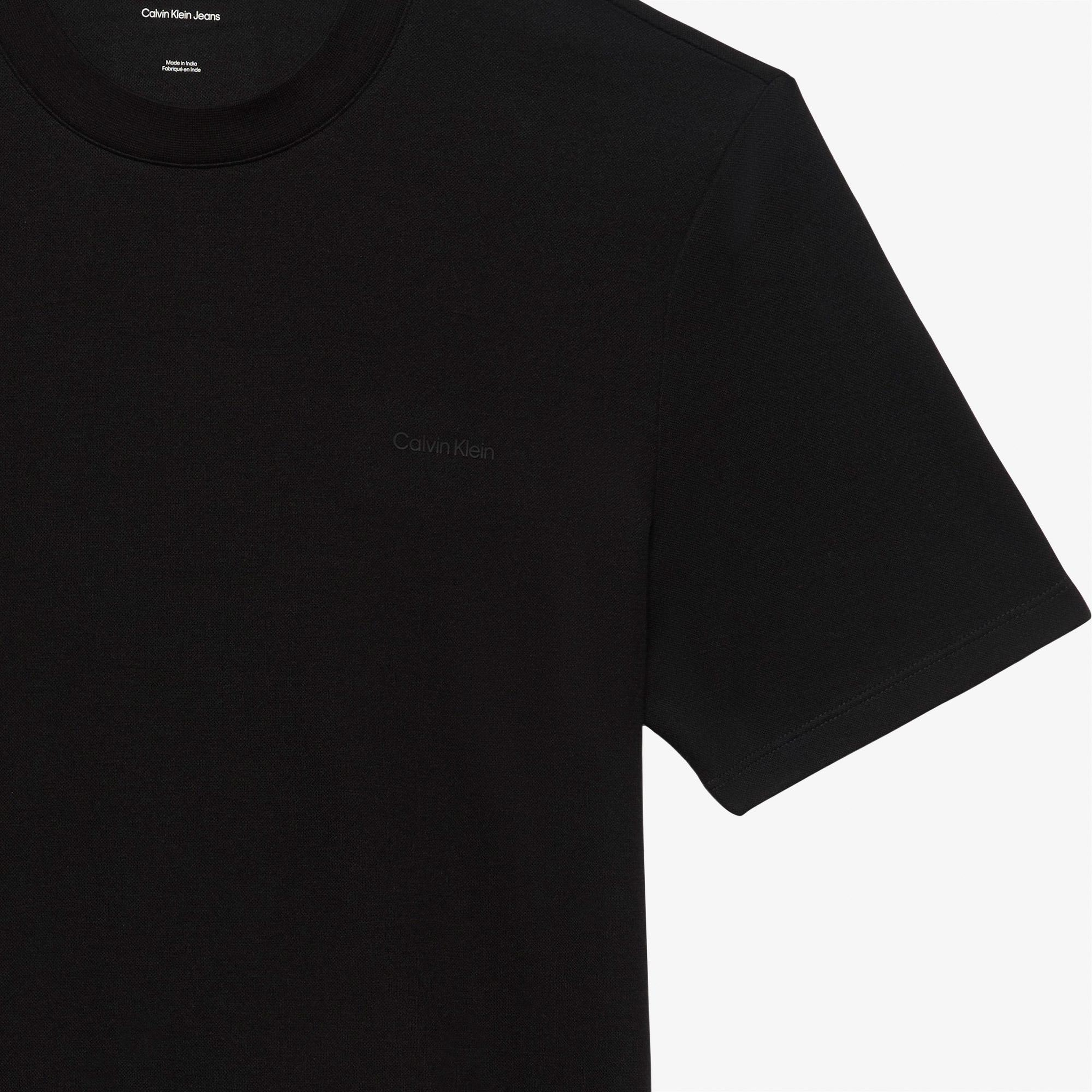 Calvin Klein Tech Interlock Erkek Siyah T-Shirt