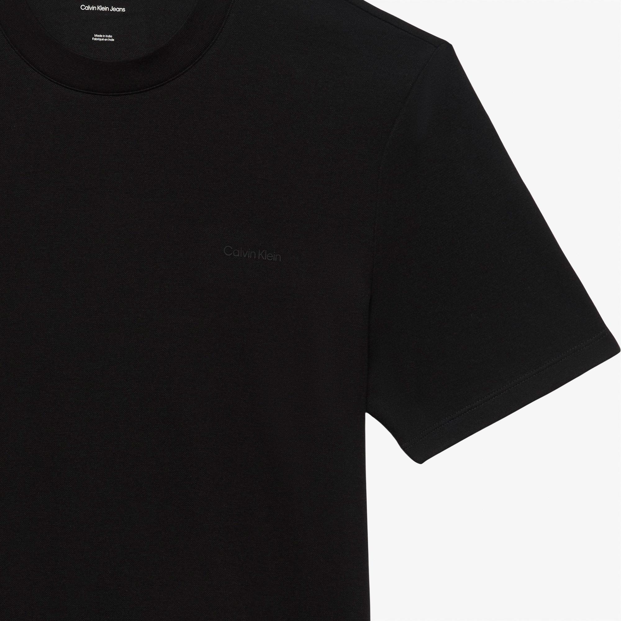Calvin Klein Tech Interlock Erkek Siyah T-Shirt