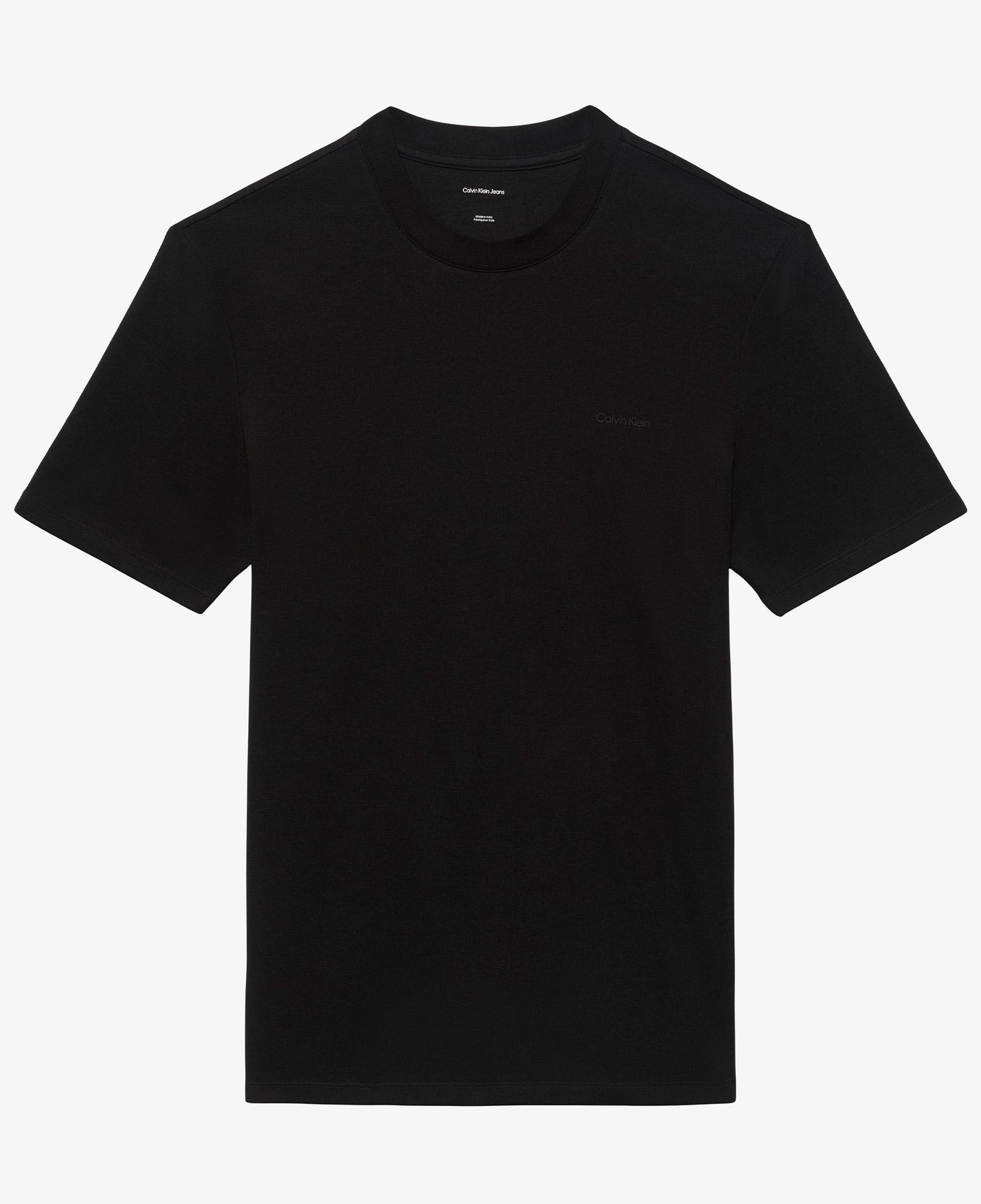 Calvin Klein Tech Interlock Erkek Siyah T-Shirt