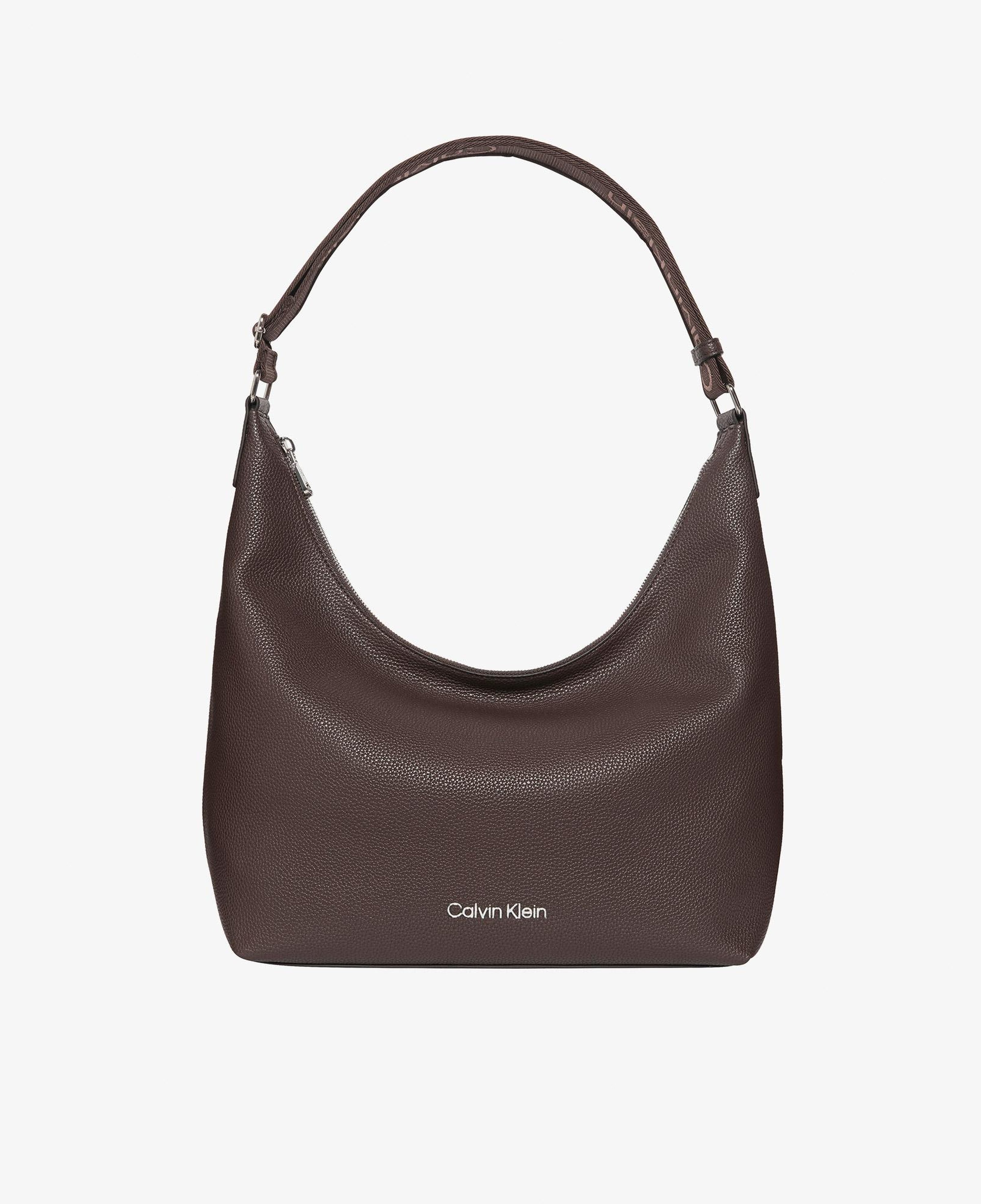 Calvin Klein Webbing Strap Kadın Kahverengi Omuz Çantası