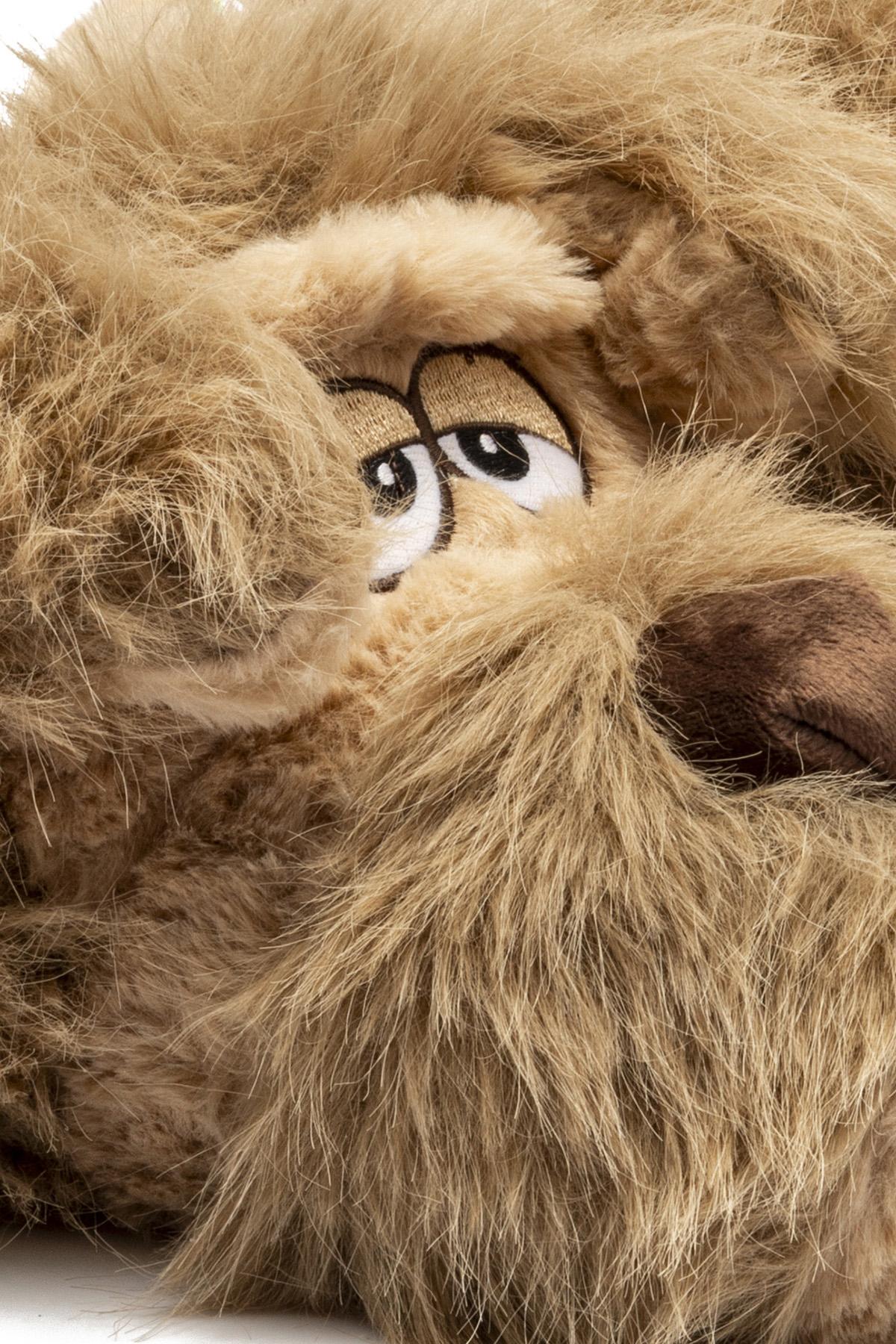 Kırpık Kadın, Garson Boy Hayvanlı Panduf Bej 36/41
