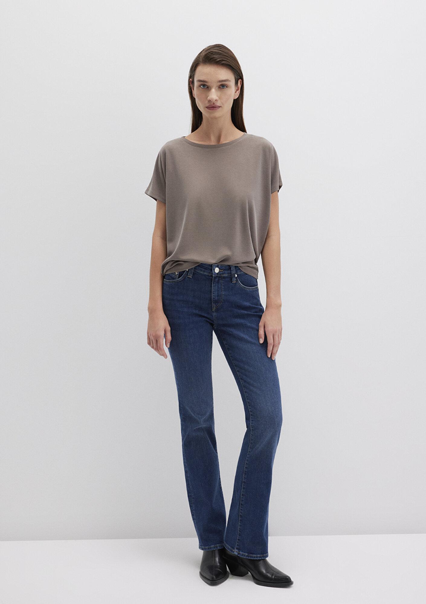 Mavi Molly Everyday Vintage Koyu Mavi Jean Pantolon 1013683047