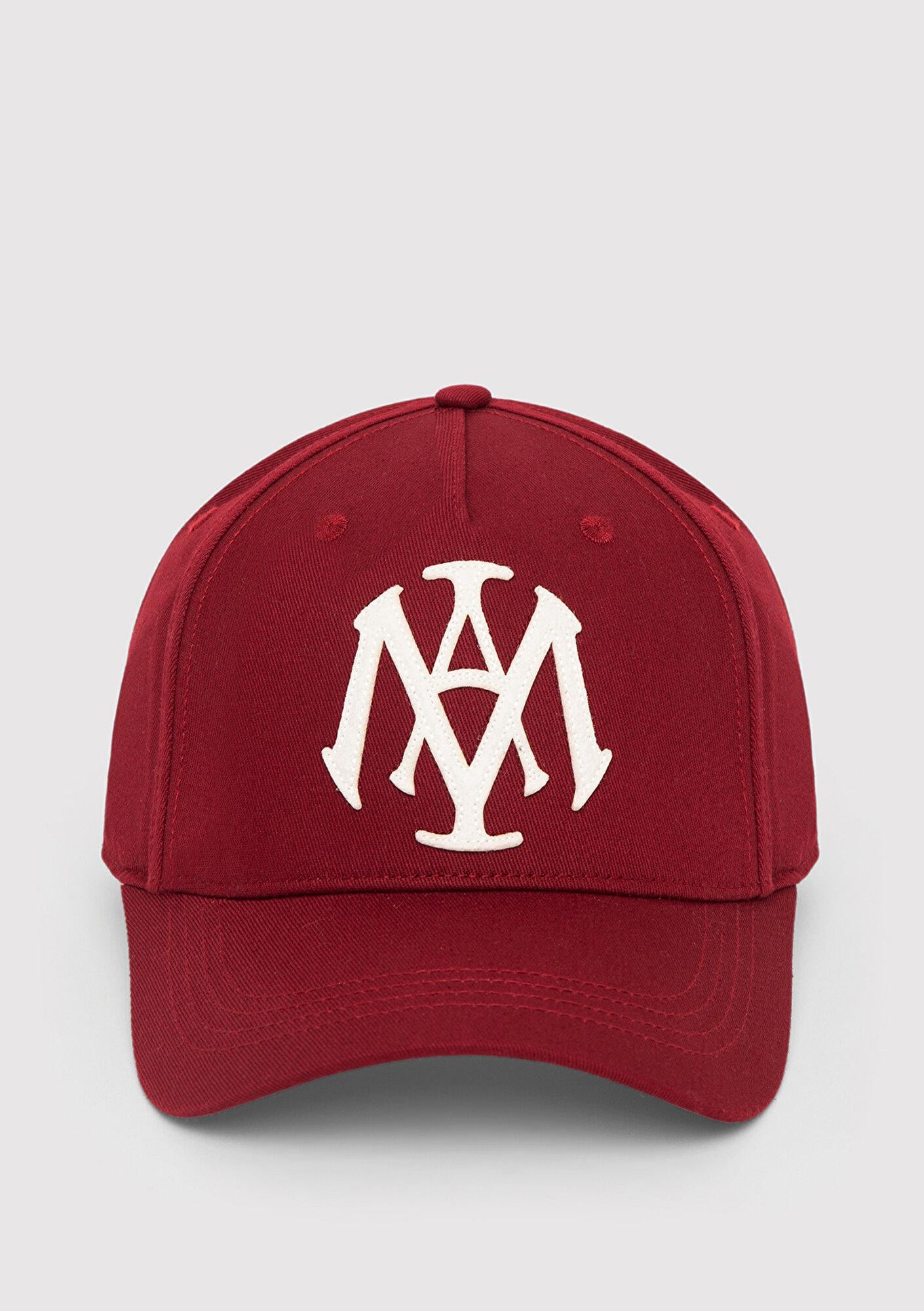 Mavi Mühür Logo Nakışlı Kırmızı Şapka 0912395-80695